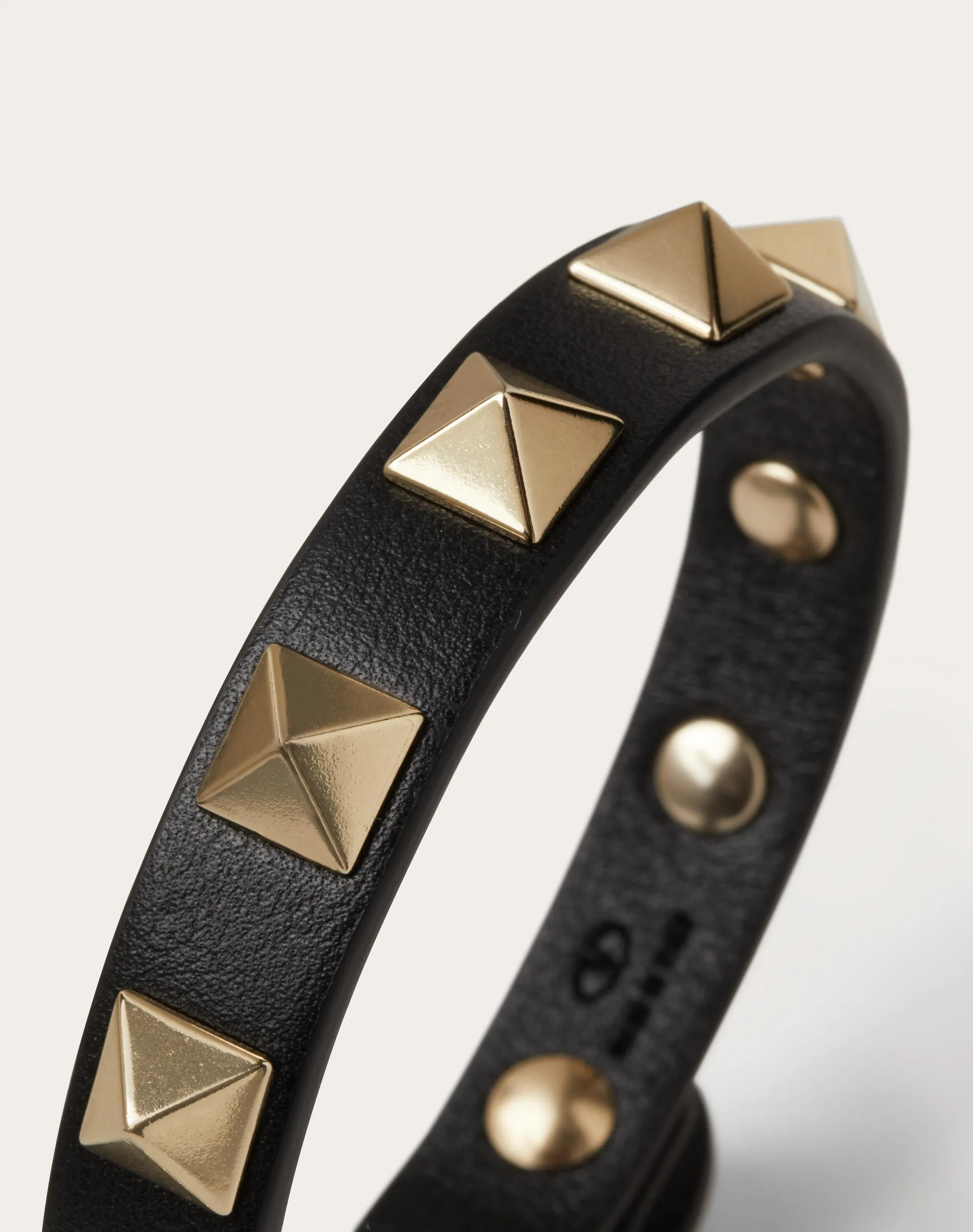 BRACCIALE ROCKSTUD IN PELLE