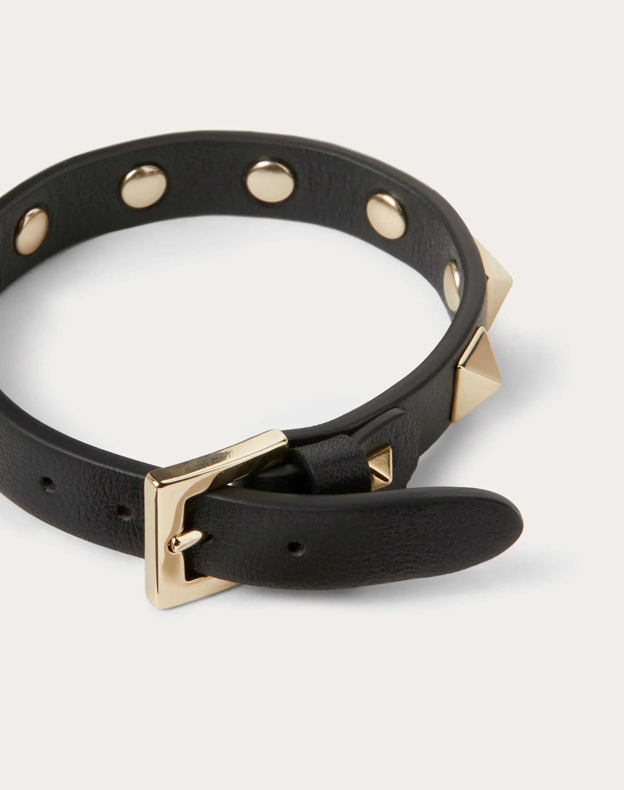 BRACCIALE ROCKSTUD IN PELLE