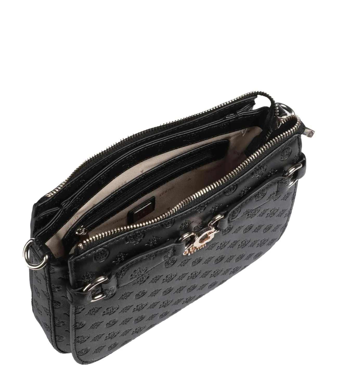 Brand GUESS Guess borsa Arlena crossbody hobo nera donna
