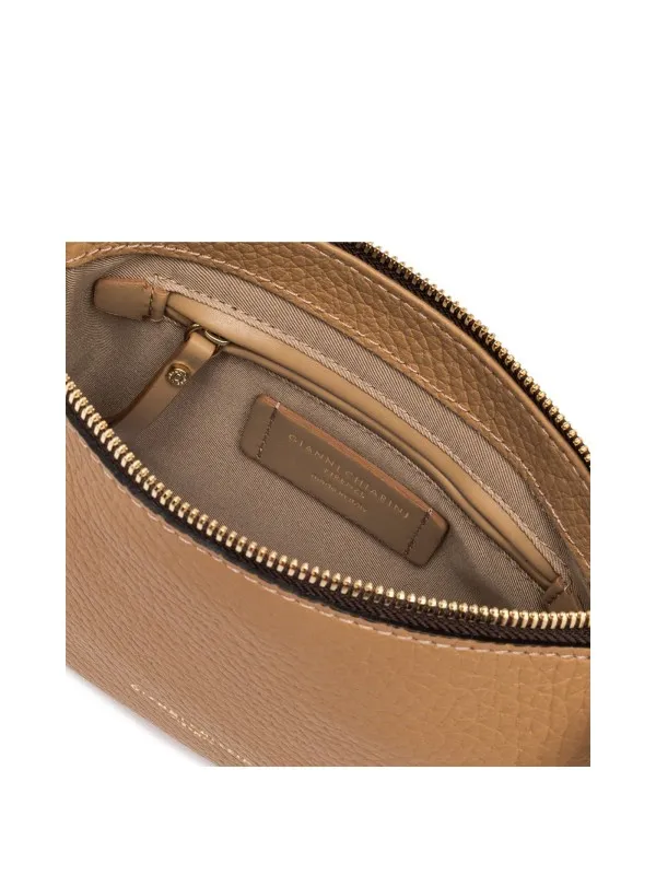 Brooke leather clutch bag
