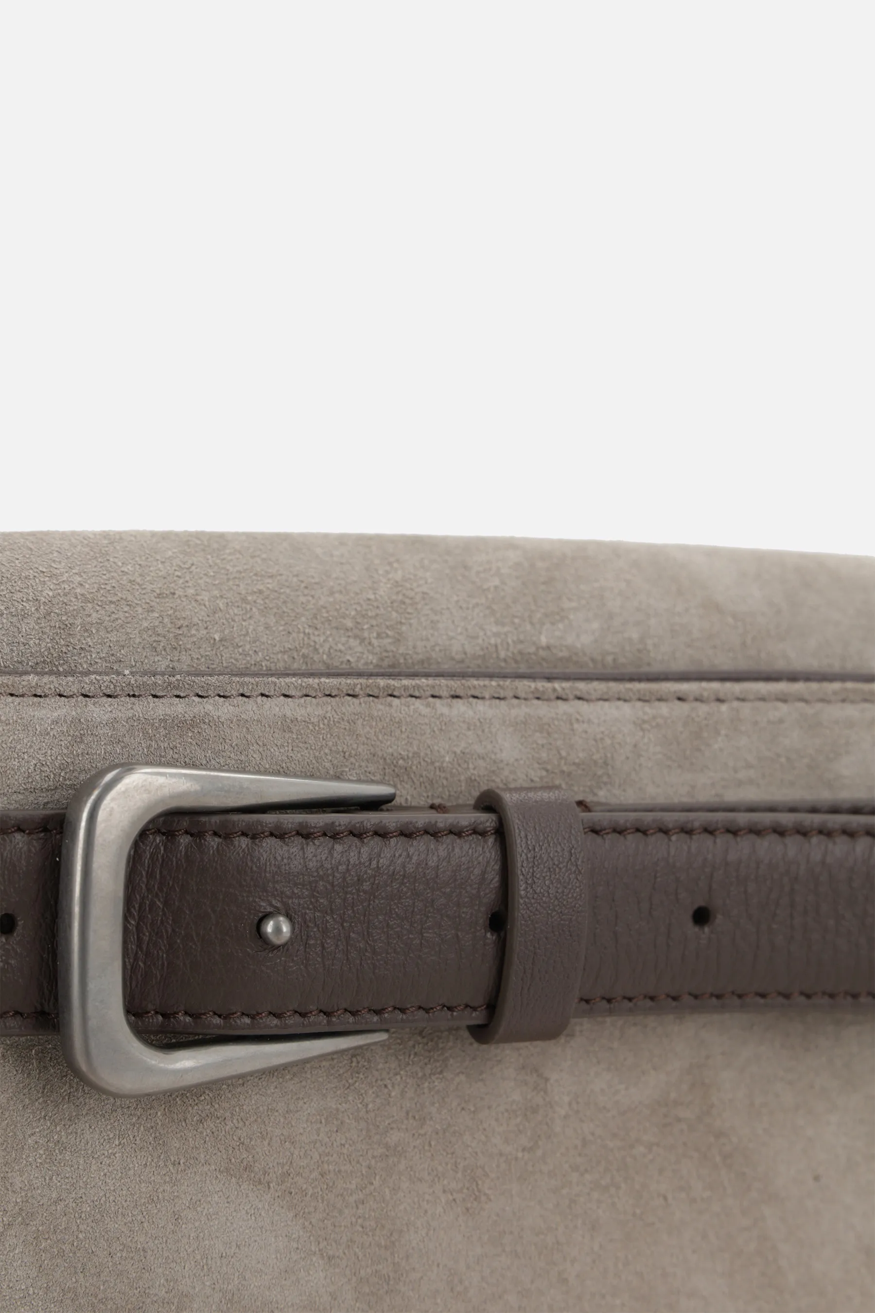  BRUNELLO CUCINELLI borsa a spalla Sartorial small in suede 