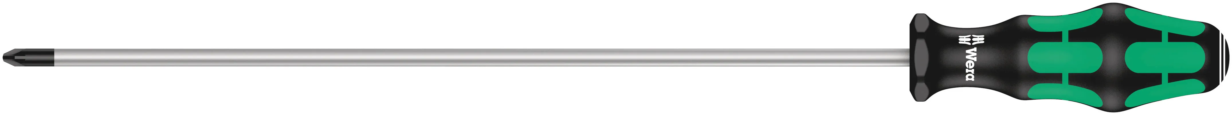 Cacciavite standard Pozidriv PZ2 Wera, lungh. lama 300 mm