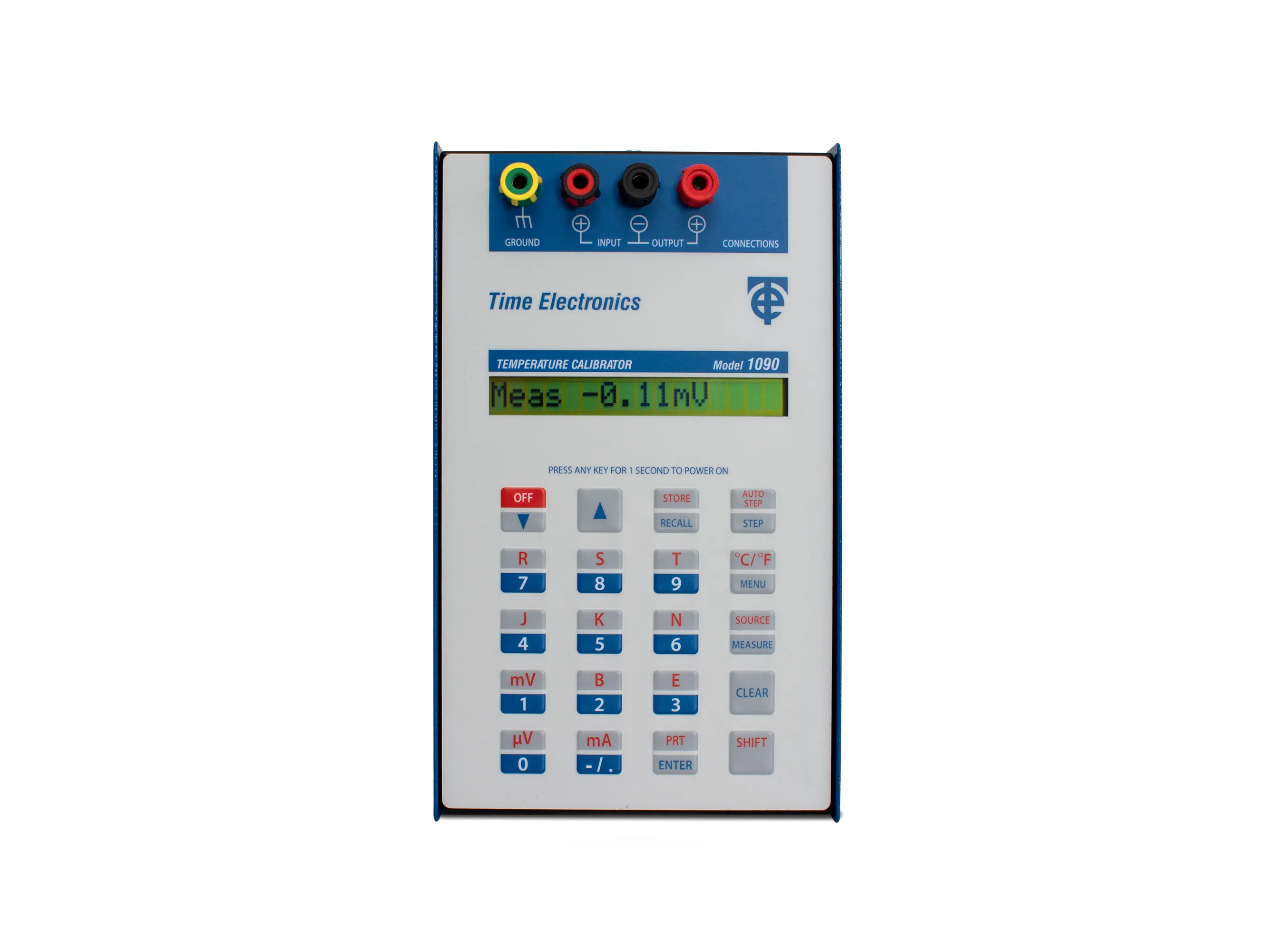 Calibratore di temperatura Time Electronics 1090, tipo B, E, J, K, N, R, S, T, precisione 0,2 C, dimensioni 75 x 150 x