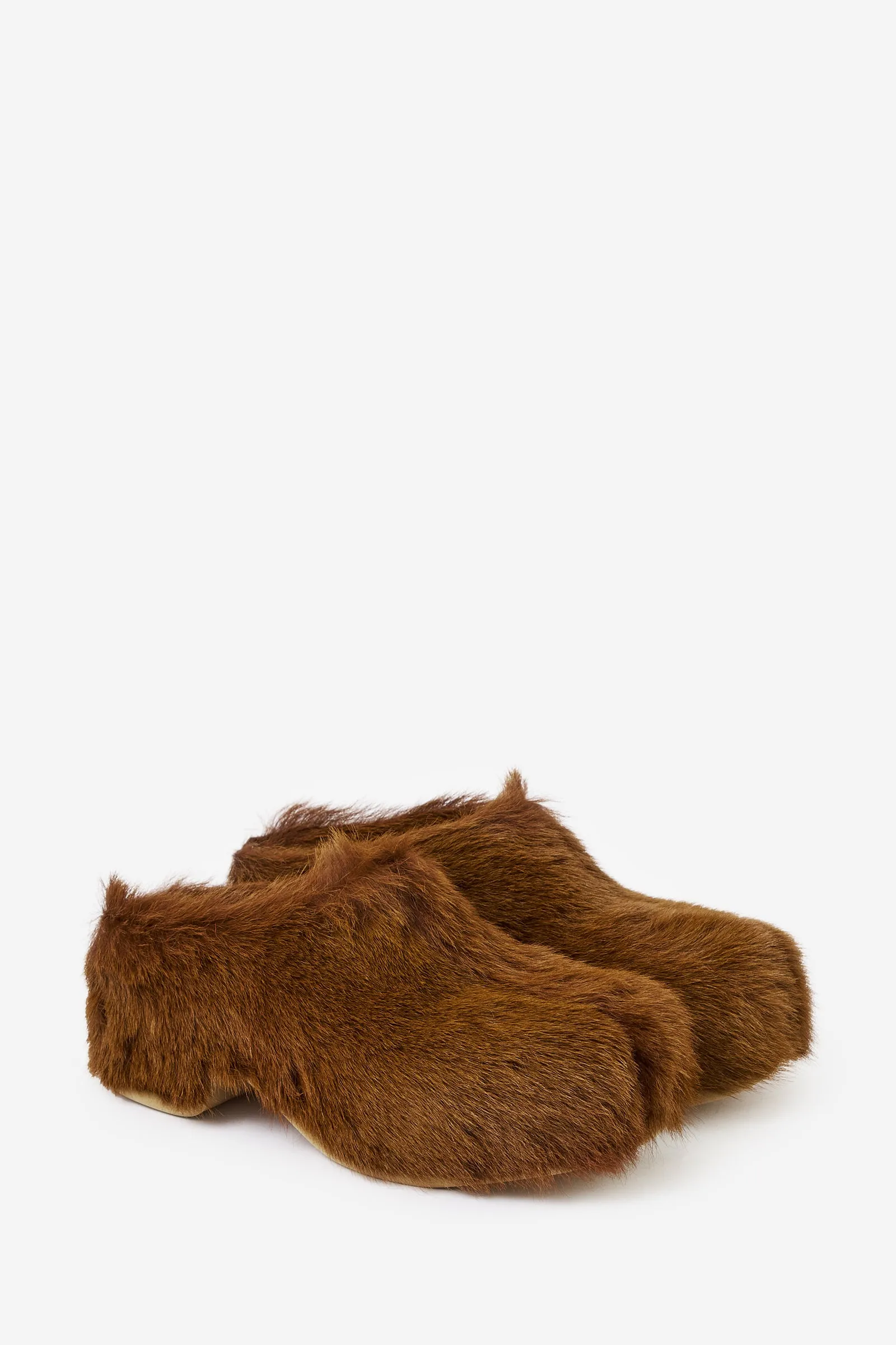 Calzature in pelle ocra