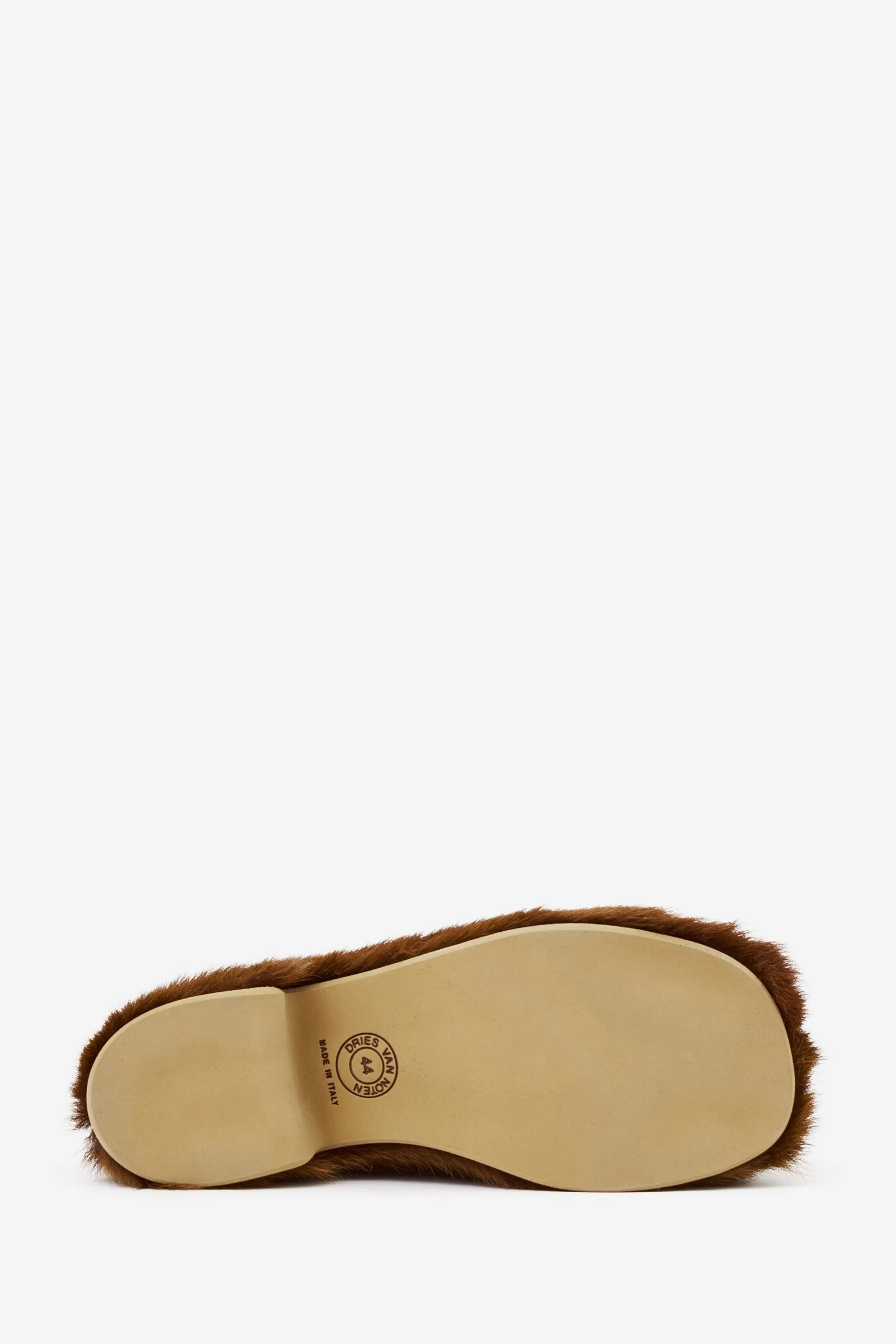 Calzature in pelle ocra