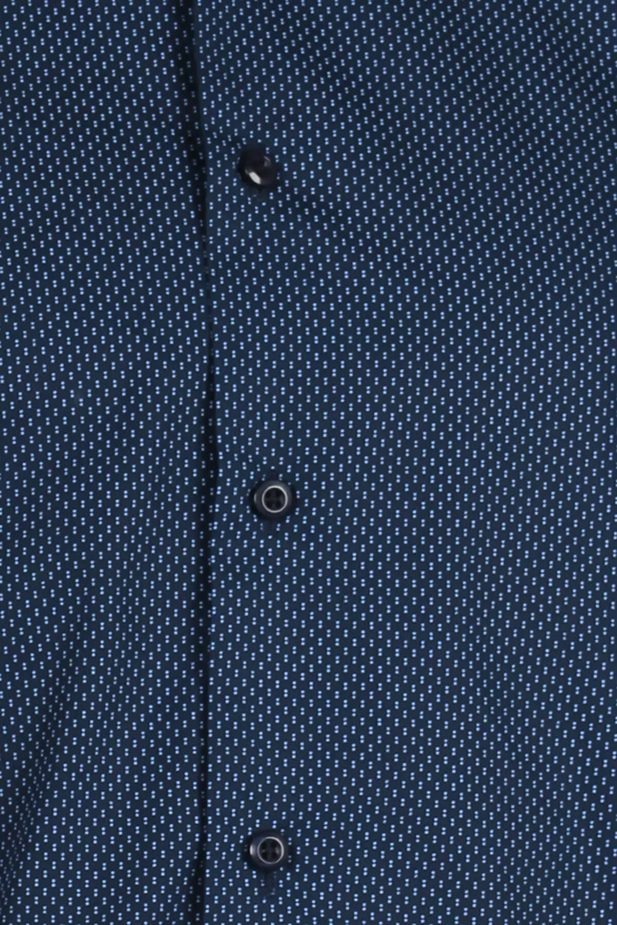 Camicia da uomo con microfantasia a contrasto