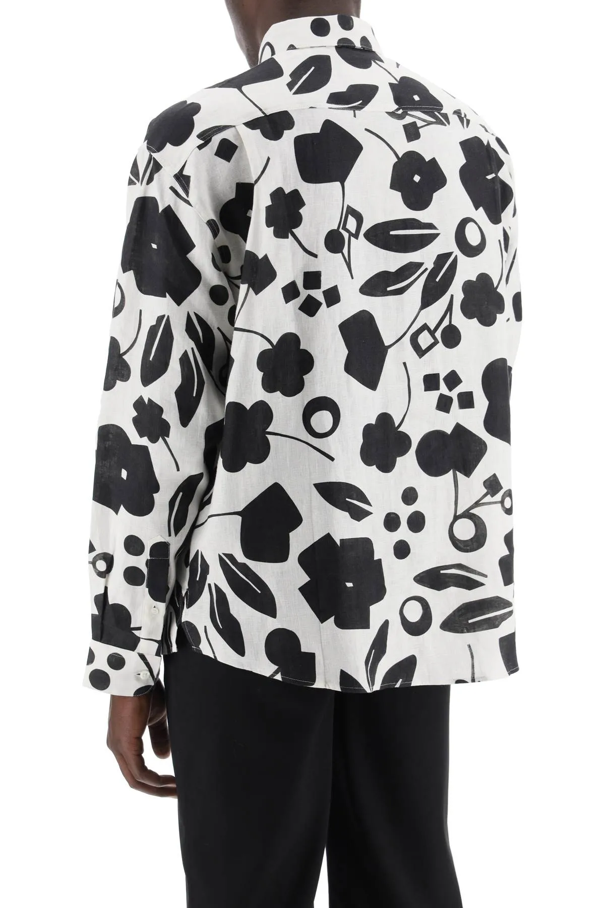 Camicia di lino Jacquemus Floreale con