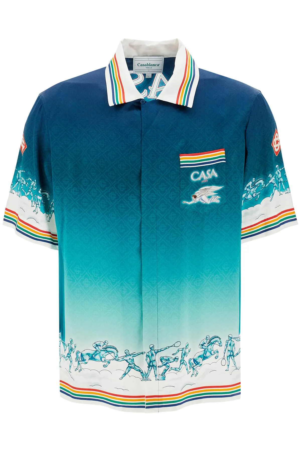 Camicia di seta Casablanca di La Déesse Du