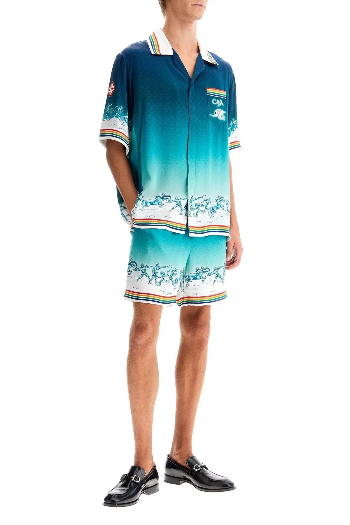 Camicia di seta Casablanca di La Déesse Du