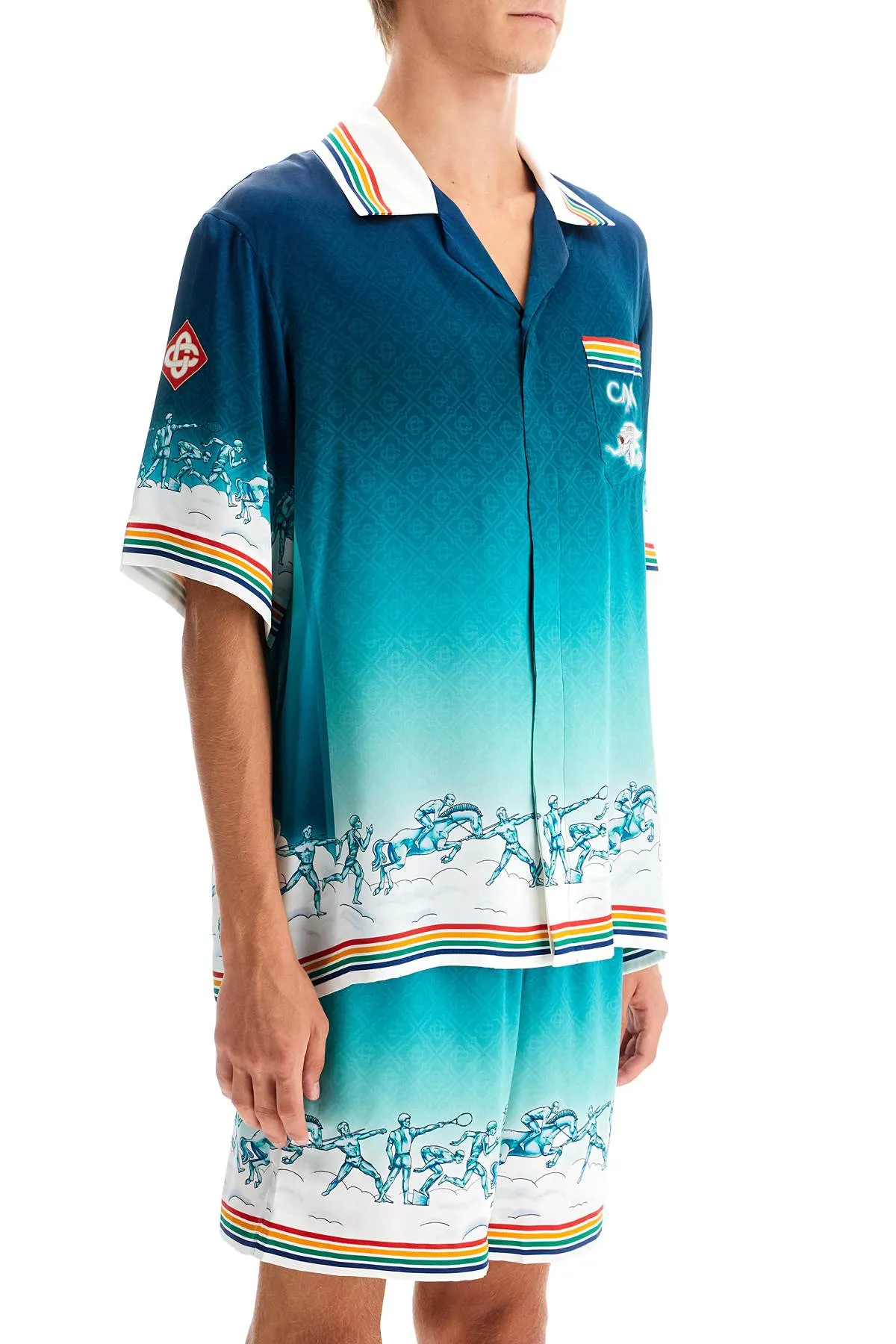 Camicia di seta Casablanca di La Déesse Du