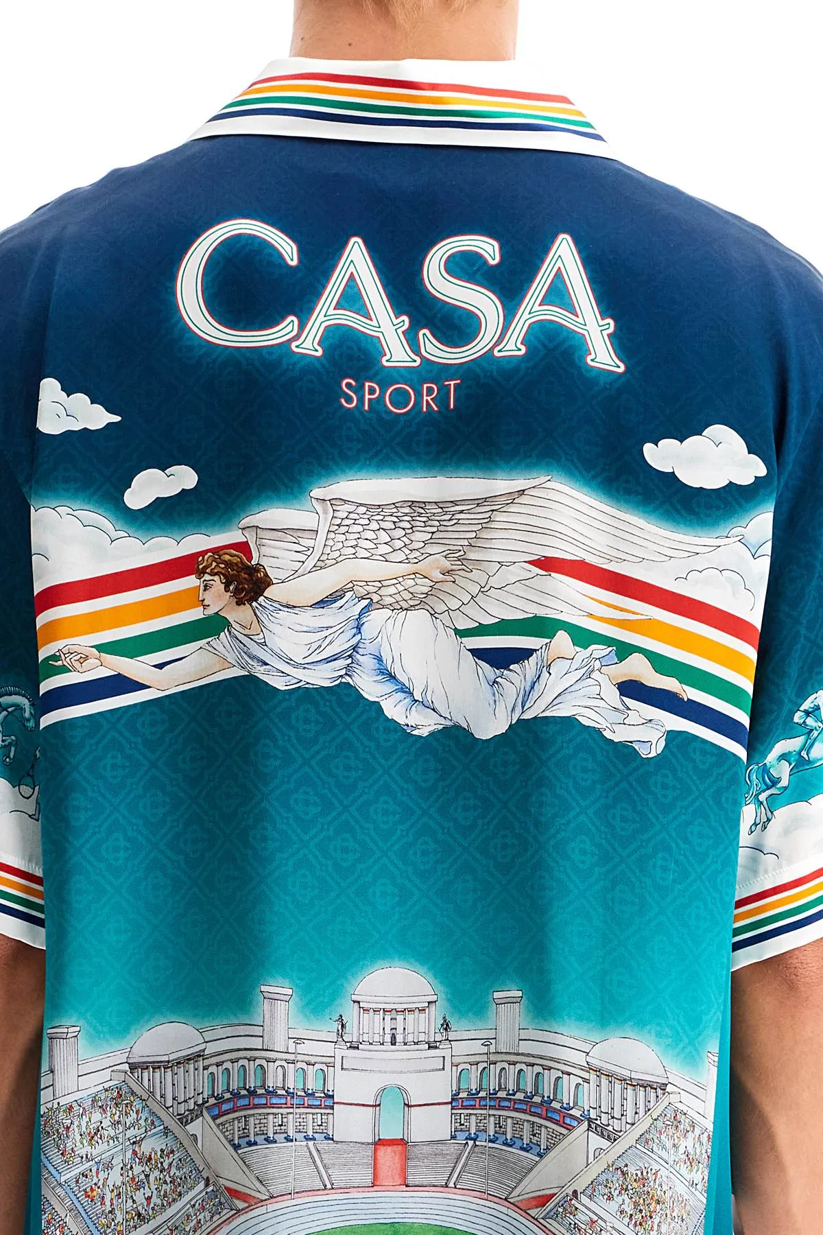 Camicia di seta Casablanca di La Déesse Du