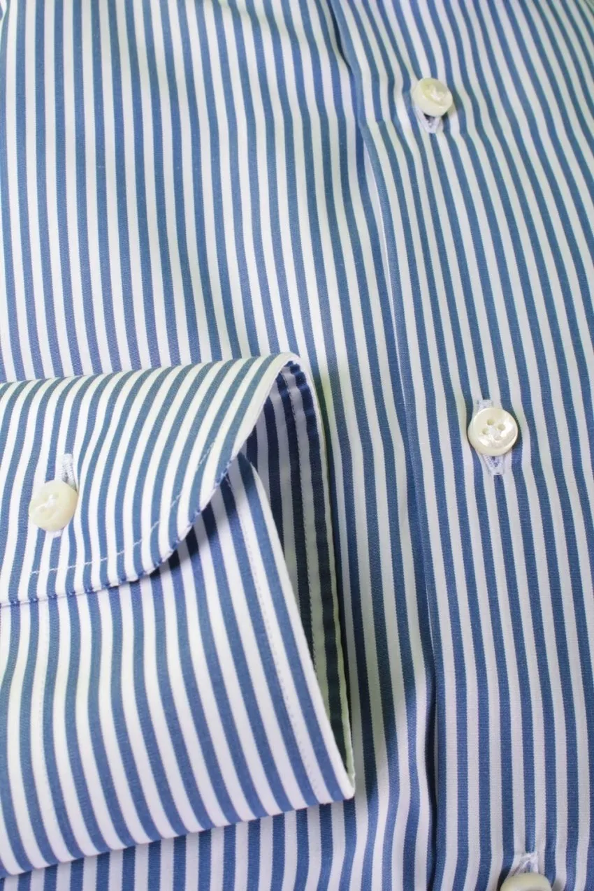 Camicia Uomo Barba Napoli Blue