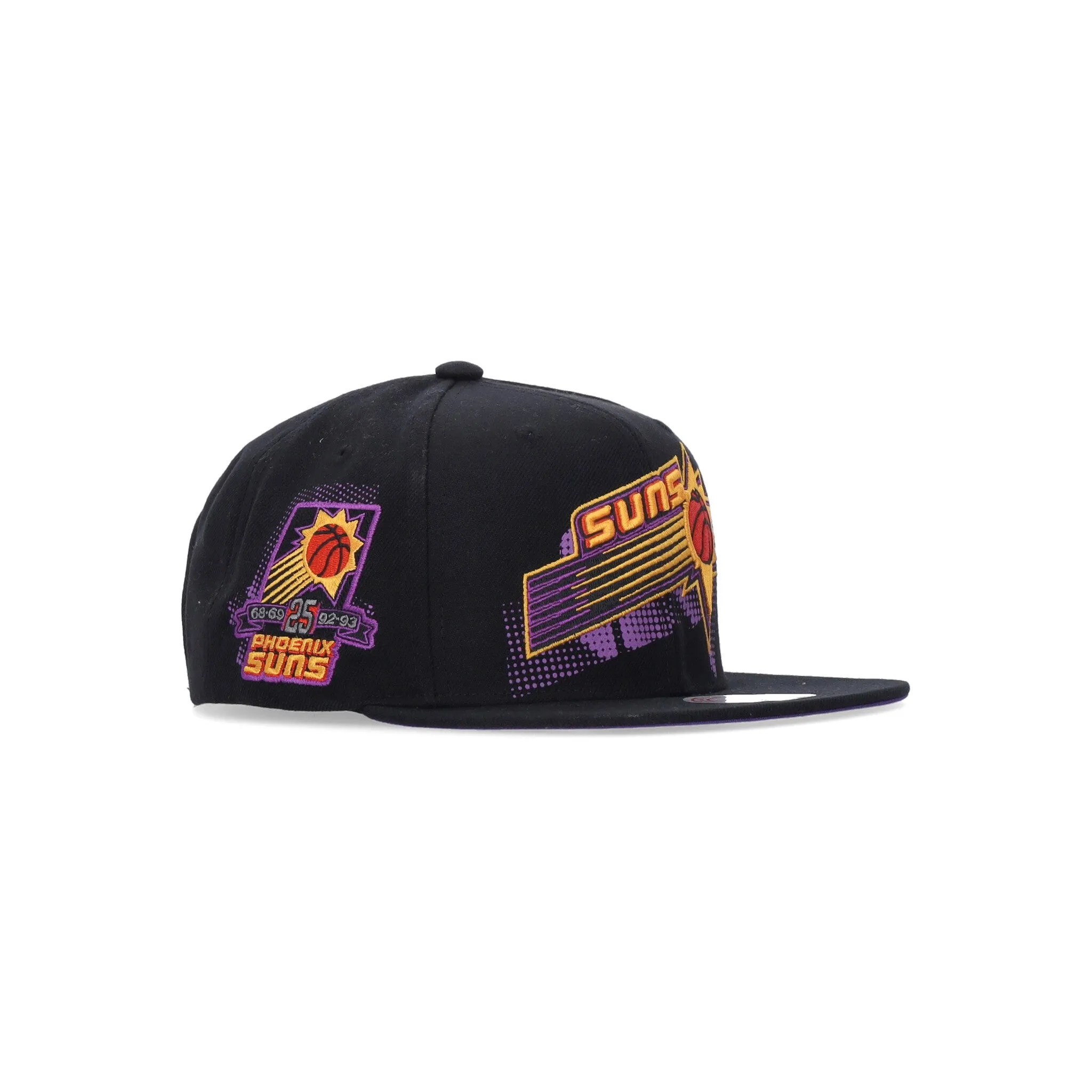 Cappellino Visiera Piatta Uomo Nba Big Face 7.0 Hwc Phosun Black