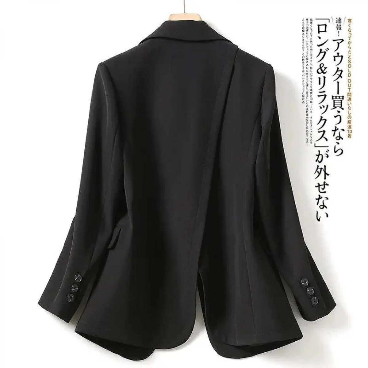 Cappotto autunno-primavera Blazer da donna Moda Abito diviso con bottone singolo Lady Work Office Blazer Jacket Capispalla femmi