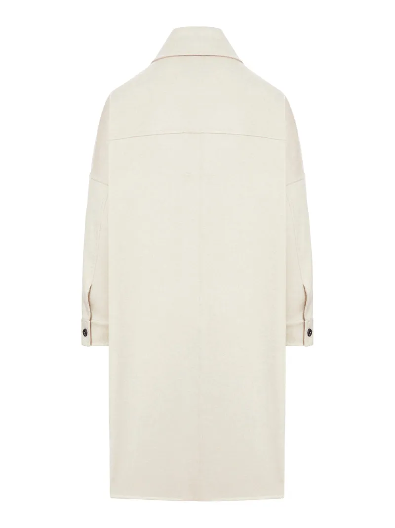 CAPPOTTO BARUFFA IN LANA CASHMERE