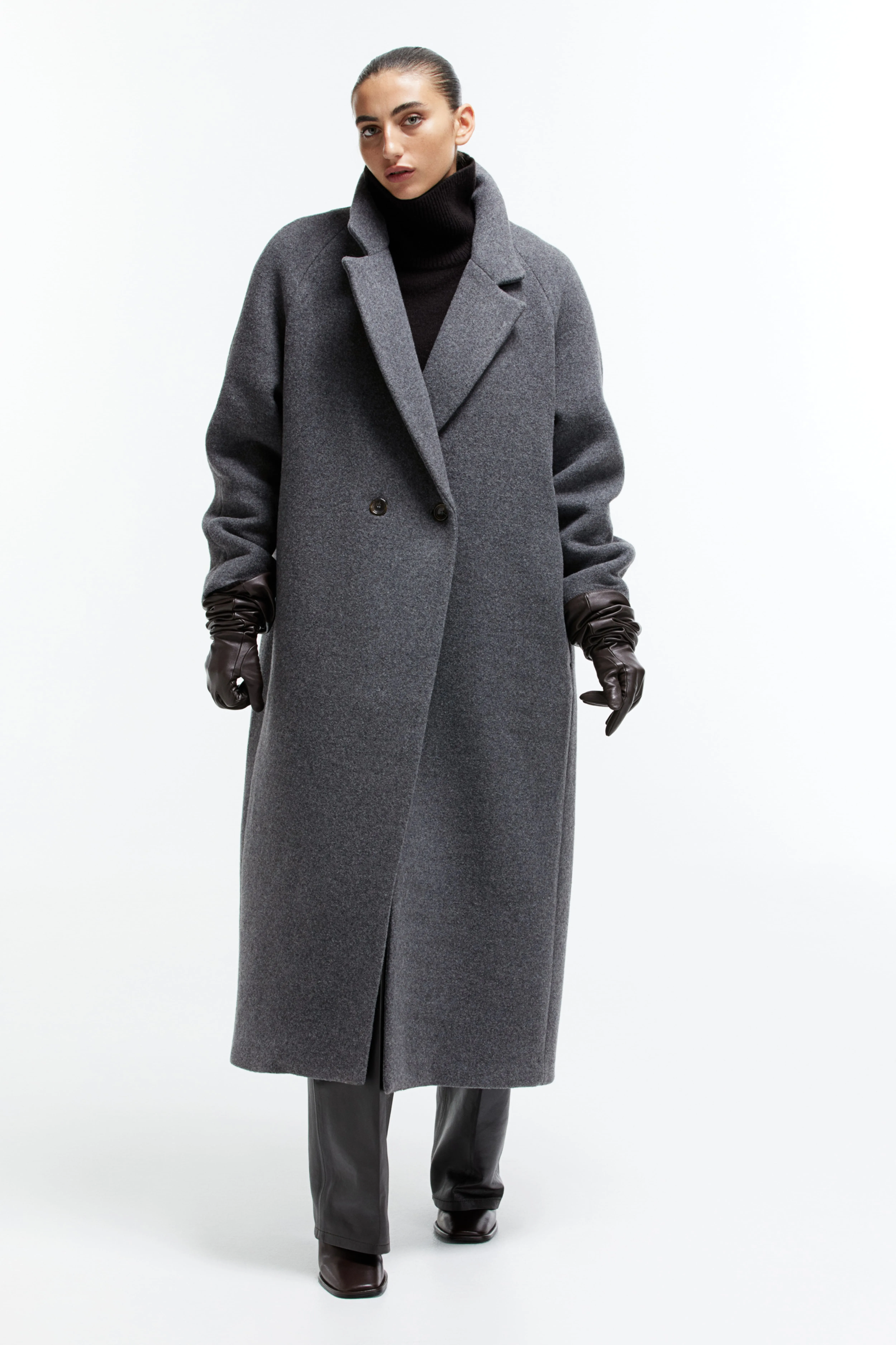 Cappotto in misto lana