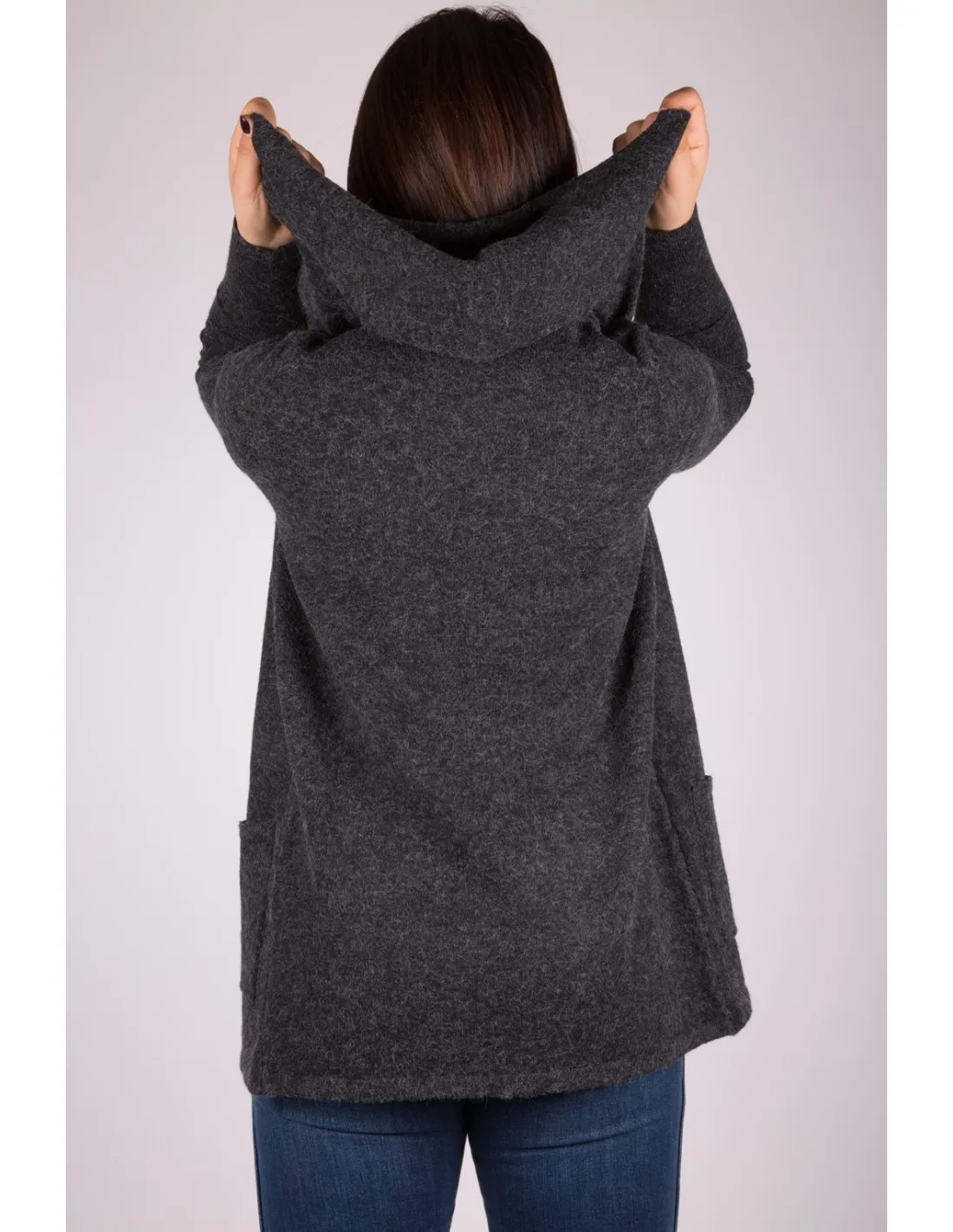 Cappotto lungo nero donna Vmdoffy Vero Moda