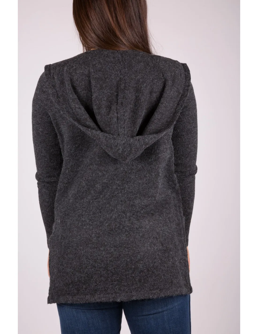 Cappotto lungo nero donna Vmdoffy Vero Moda