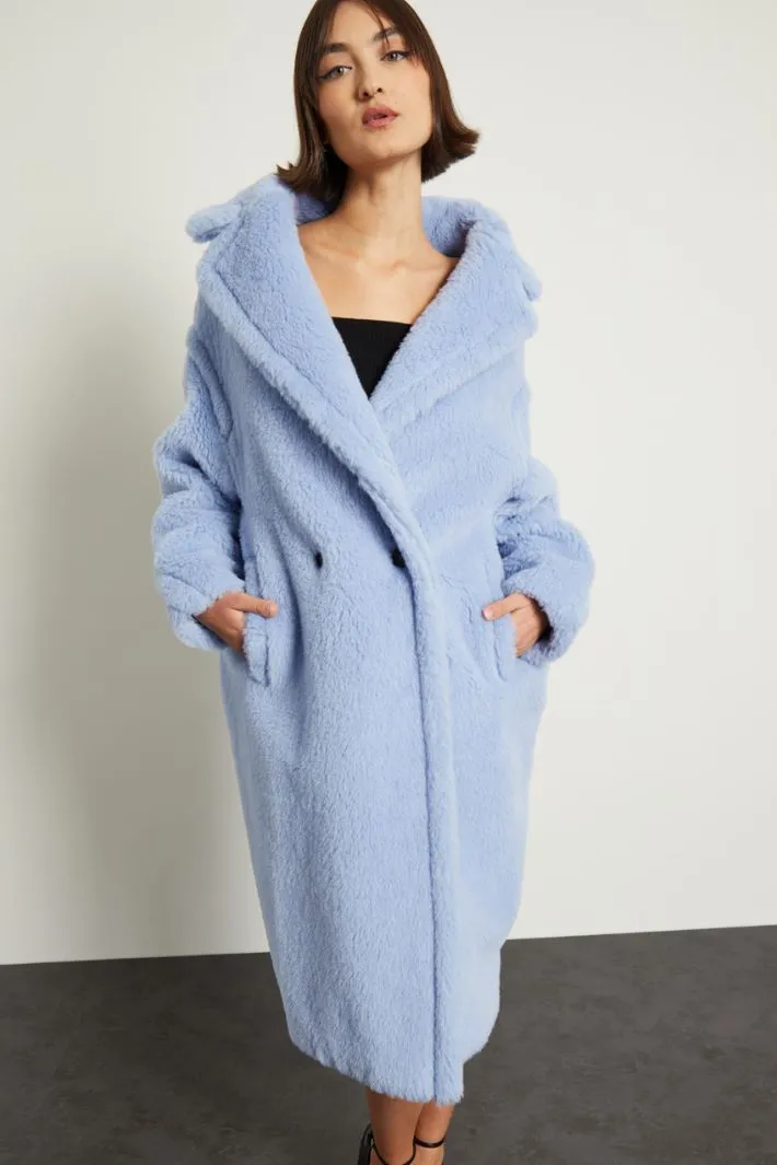 Cappotto over con maxi rever