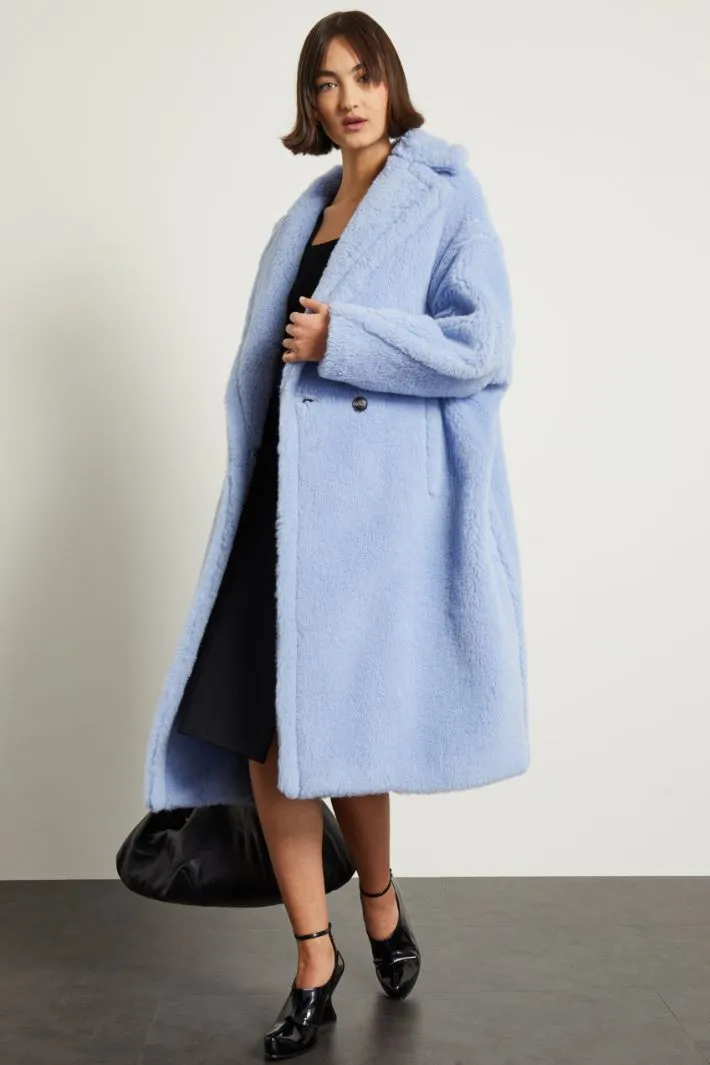 Cappotto over con maxi rever
