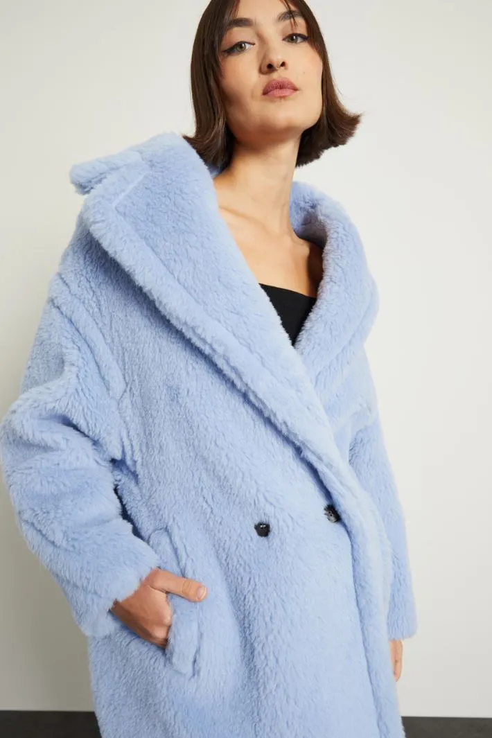 Cappotto over con maxi rever