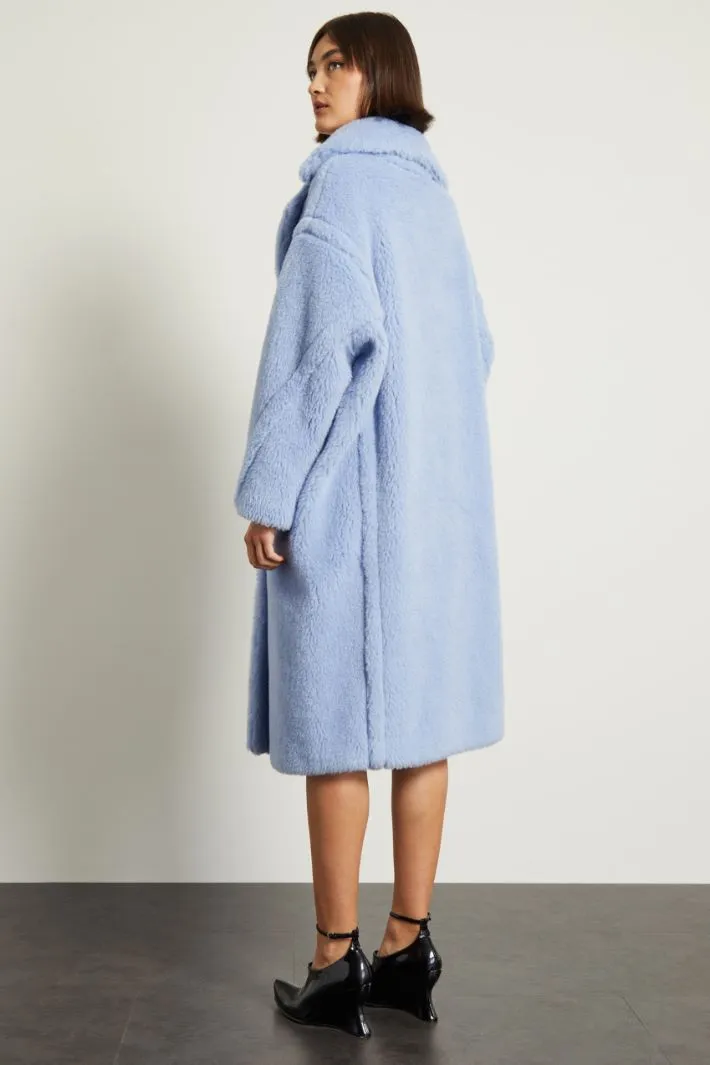 Cappotto over con maxi rever