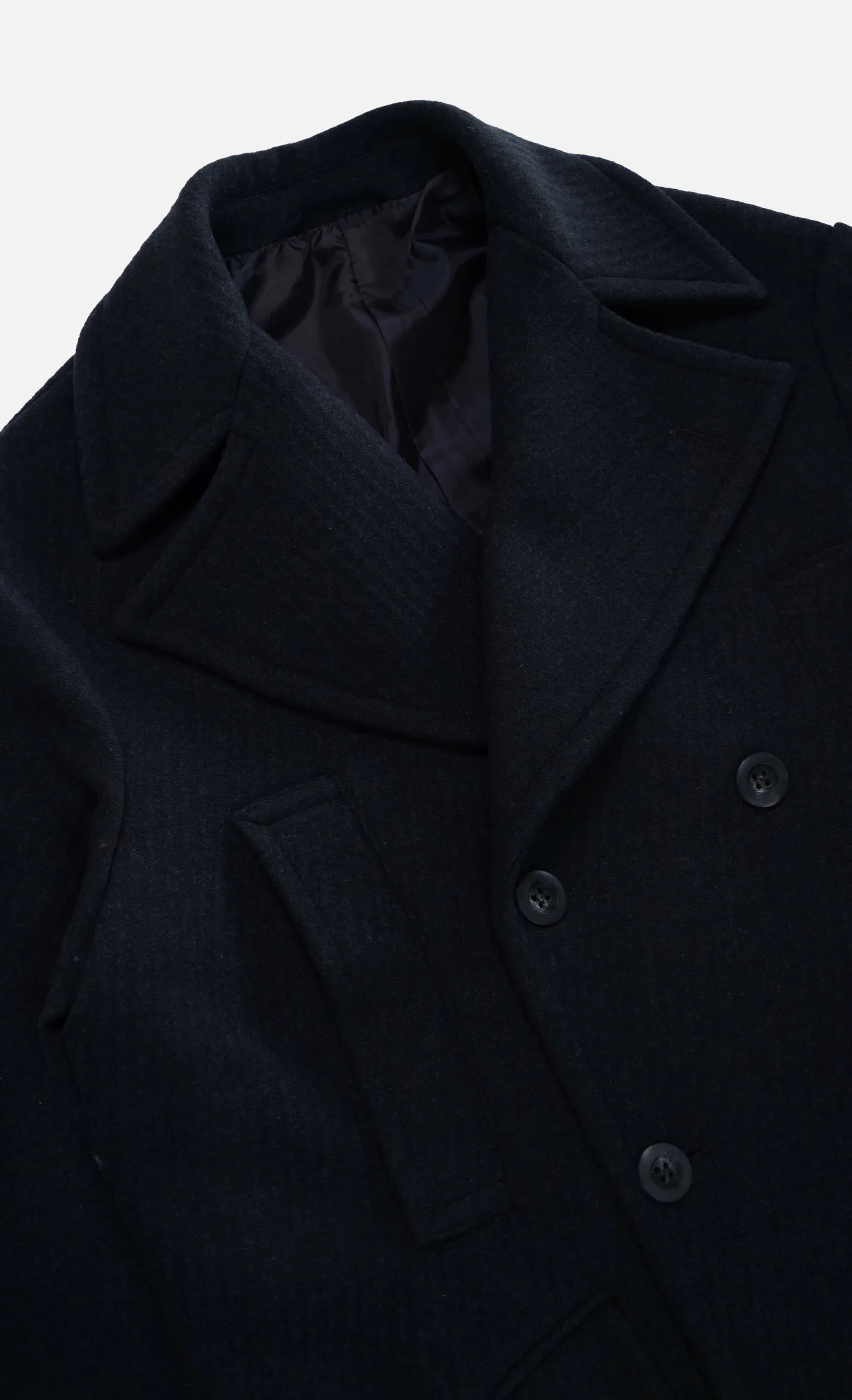 Cappotto Turner Doppiopetto – Blu