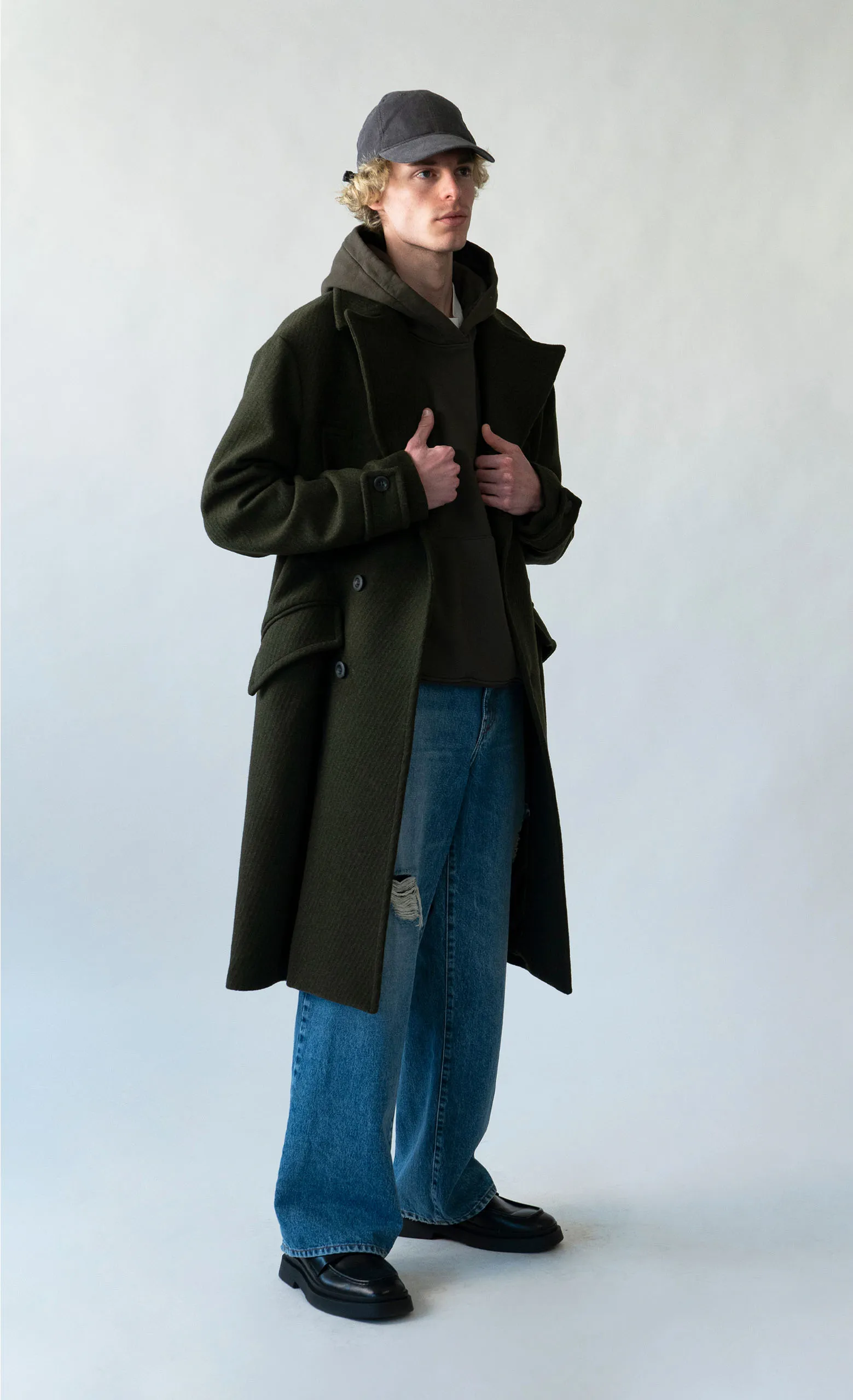 Cappotto Turner Doppiopetto – Verde