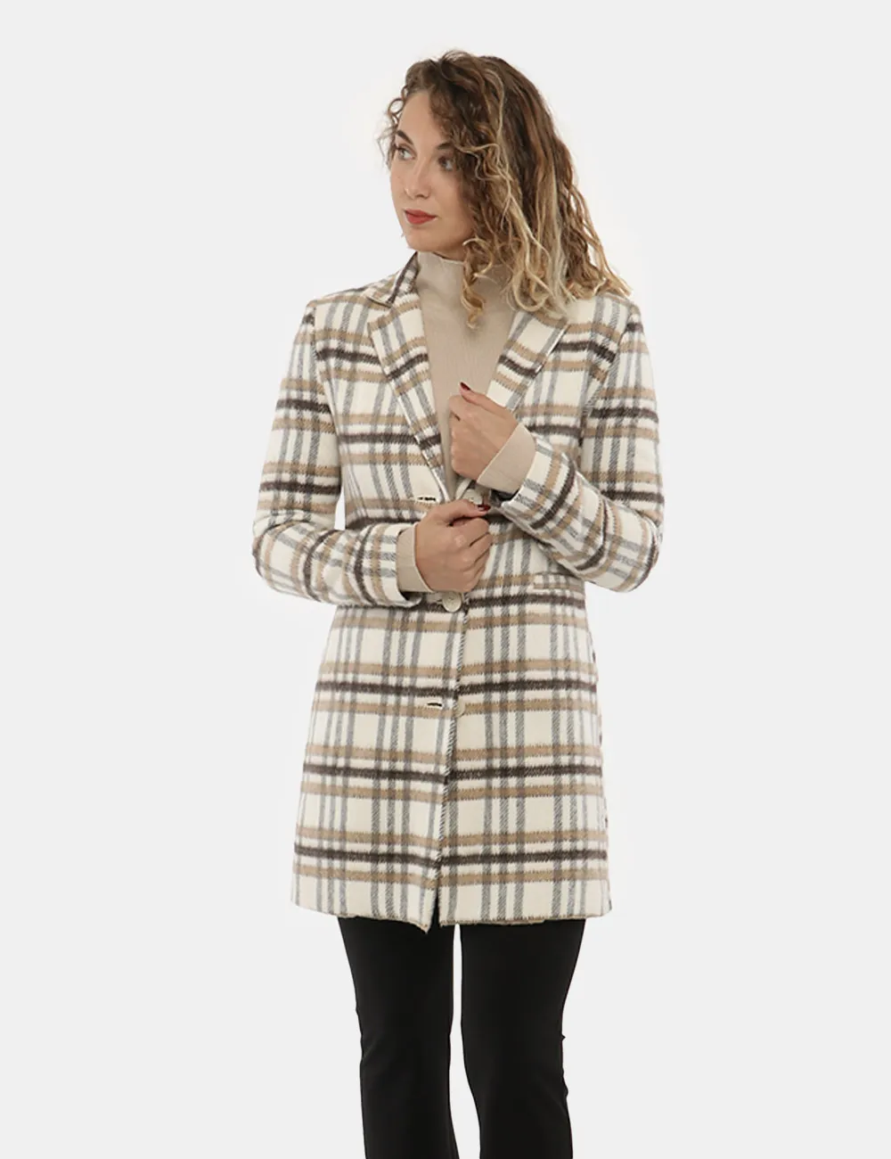Cappotto  Vogue a quadri