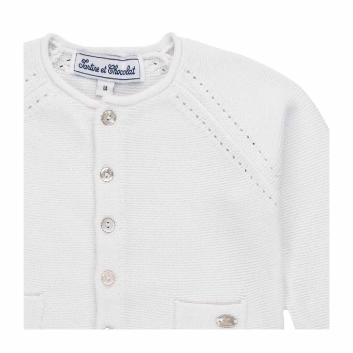 Cardigan Bianco Baby