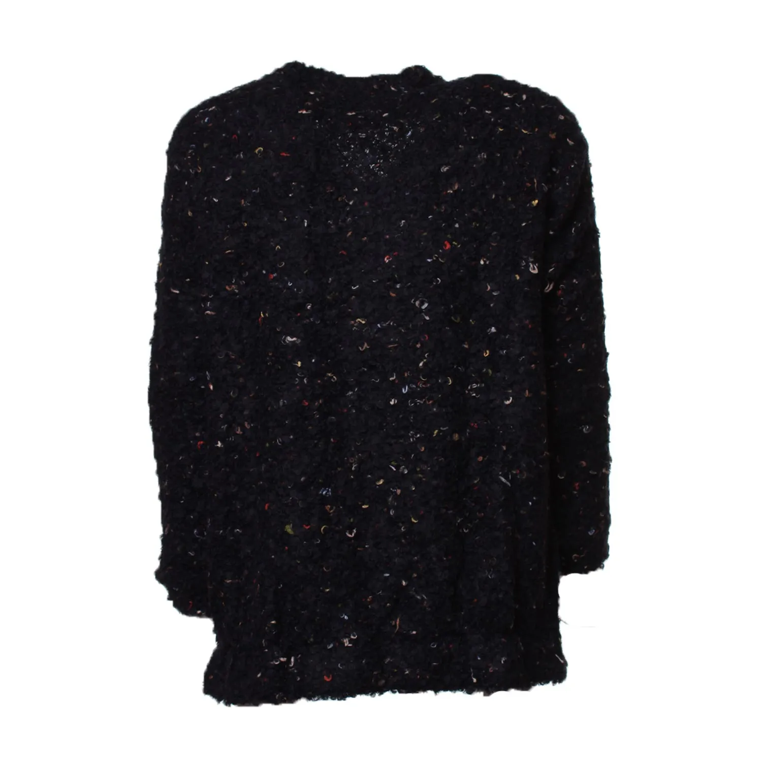 Cardigan Bouclè Blu Girl