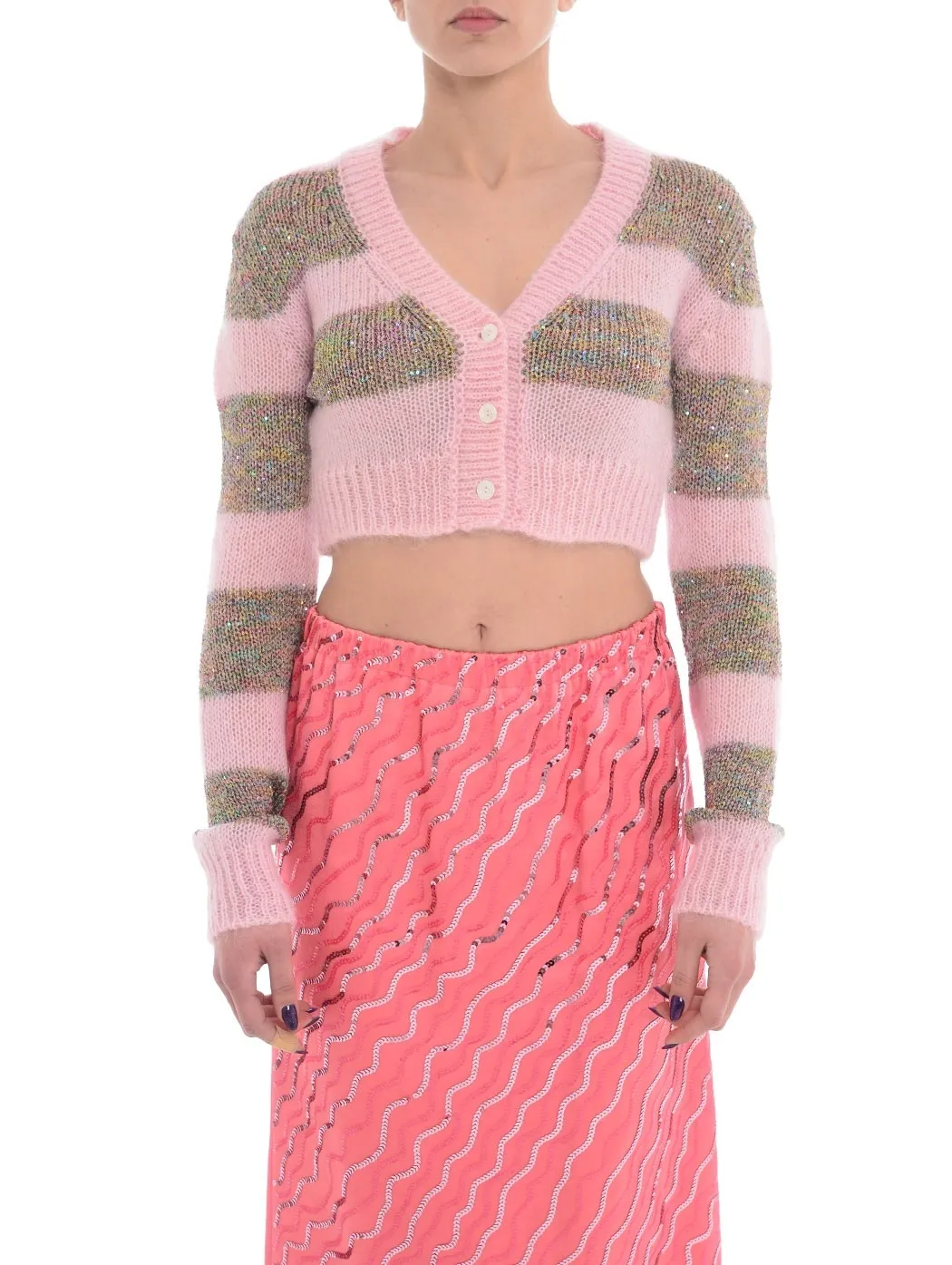 Cardigan cropped Marni PE23 | Chirulli.com
