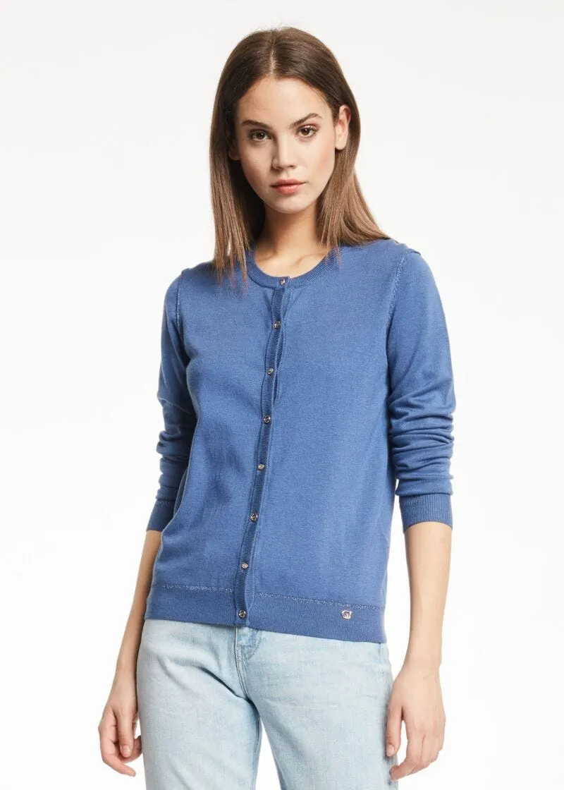 Cardigan in viscosa