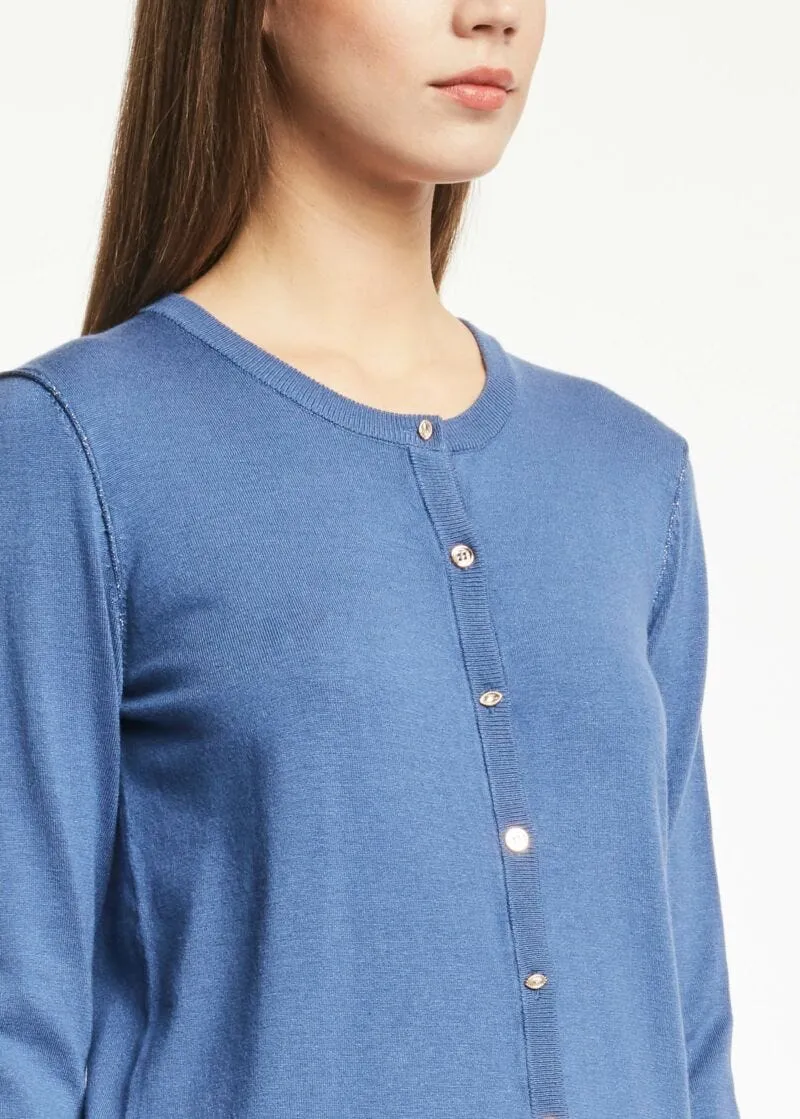 Cardigan in viscosa