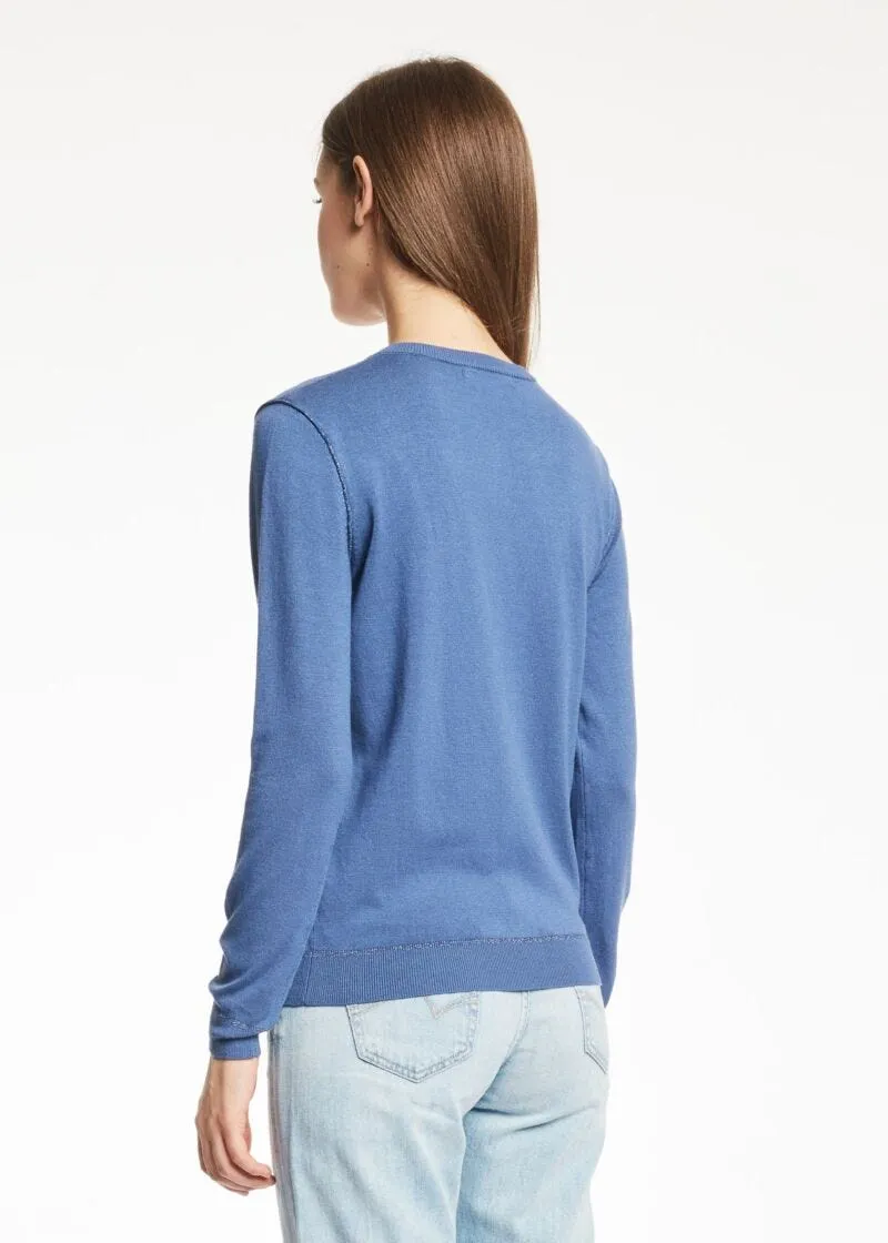 Cardigan in viscosa