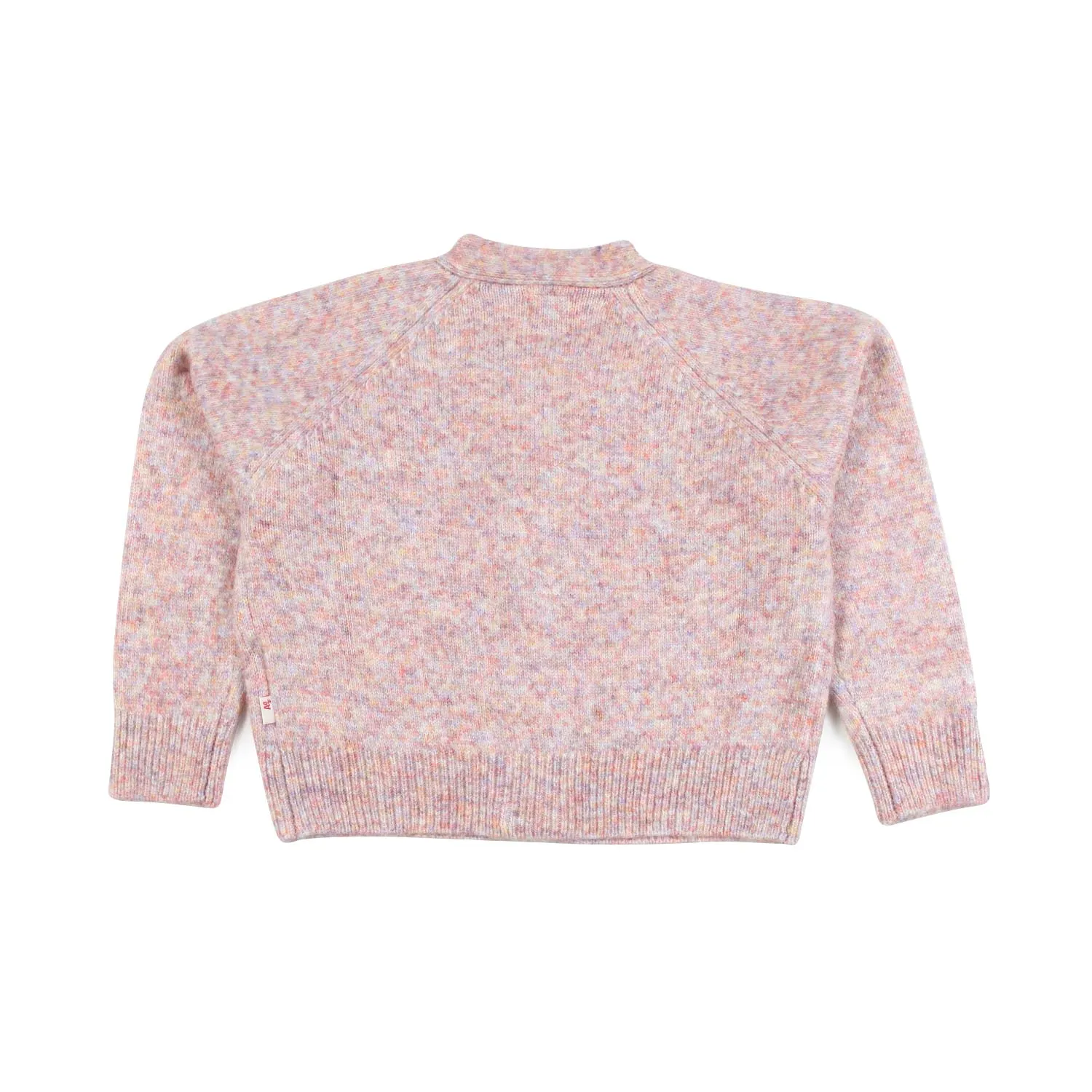 Cardigan Joice Rosa Melange Bambina E Teenager