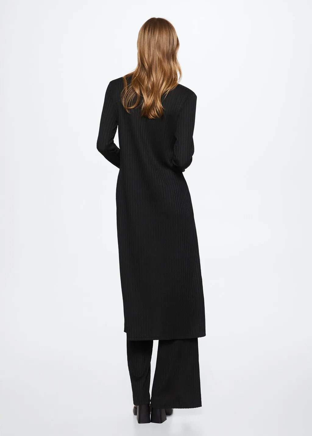 Cardigan lungo coste