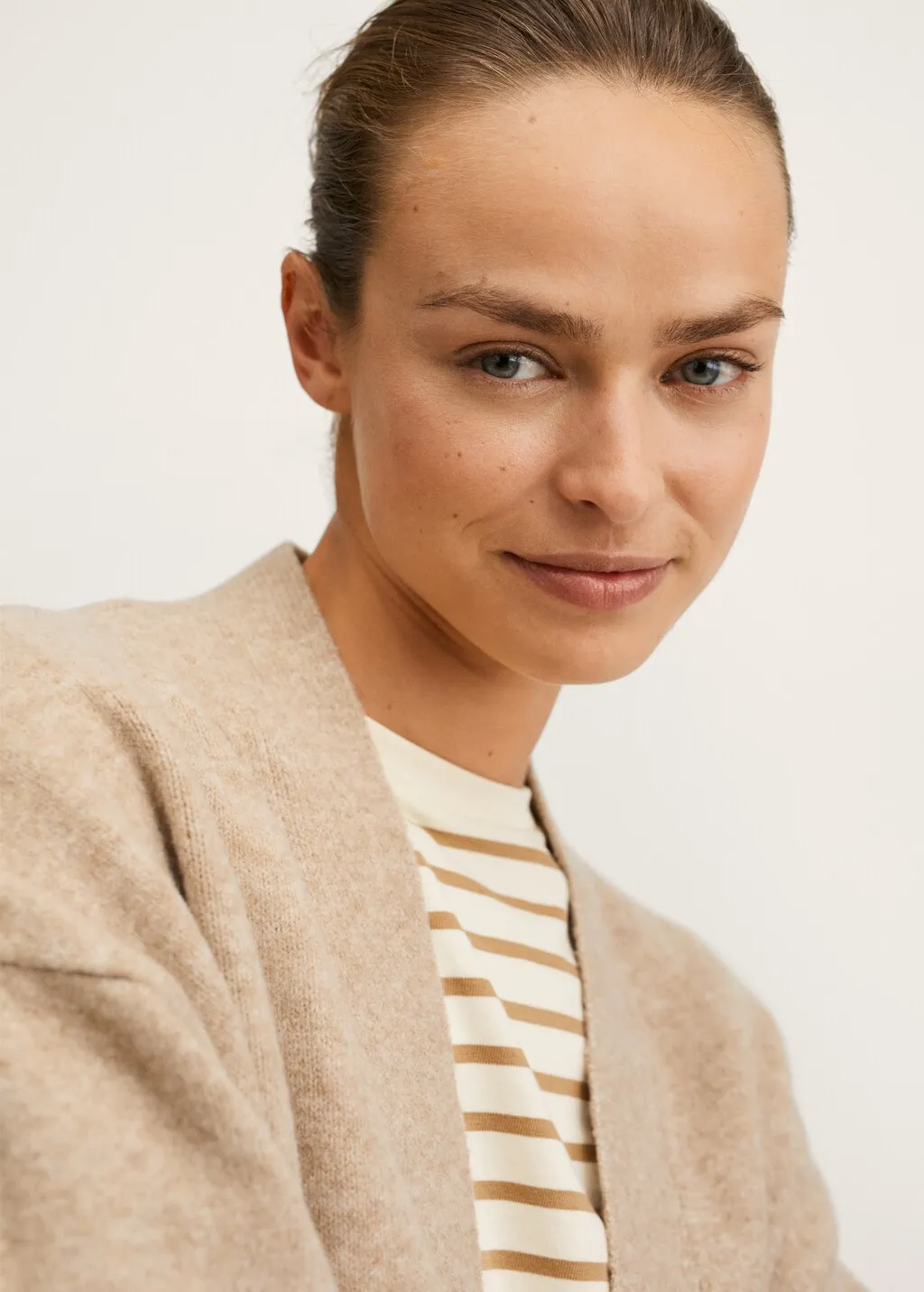 Cardigan maglia cintura