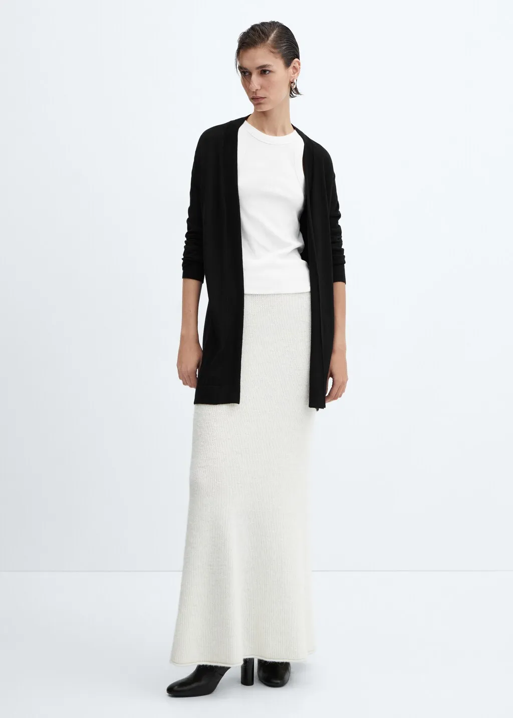 Cardigan maglia sottile