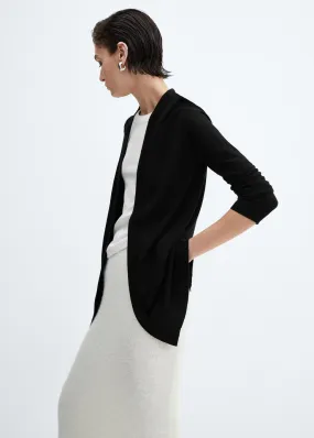 Cardigan maglia sottile