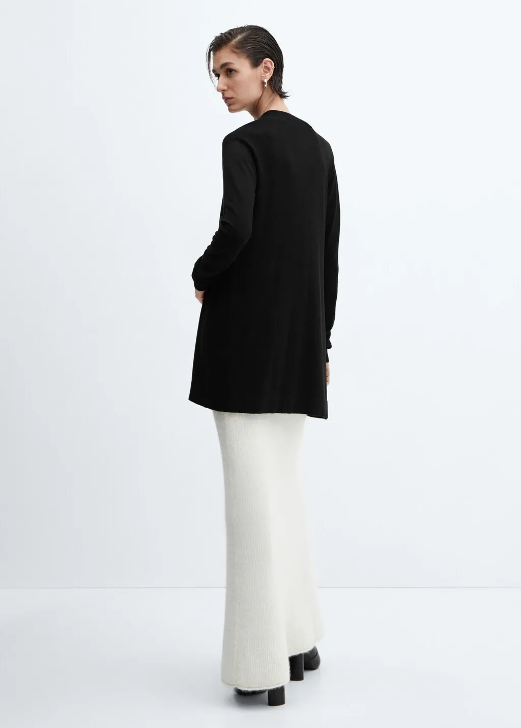 Cardigan maglia sottile