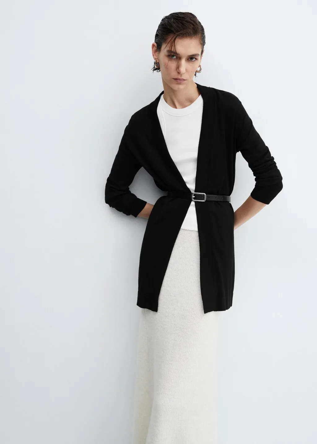 Cardigan maglia sottile