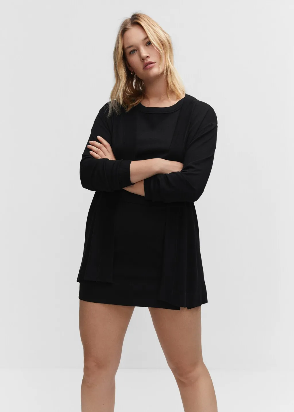 Cardigan maglia sottile