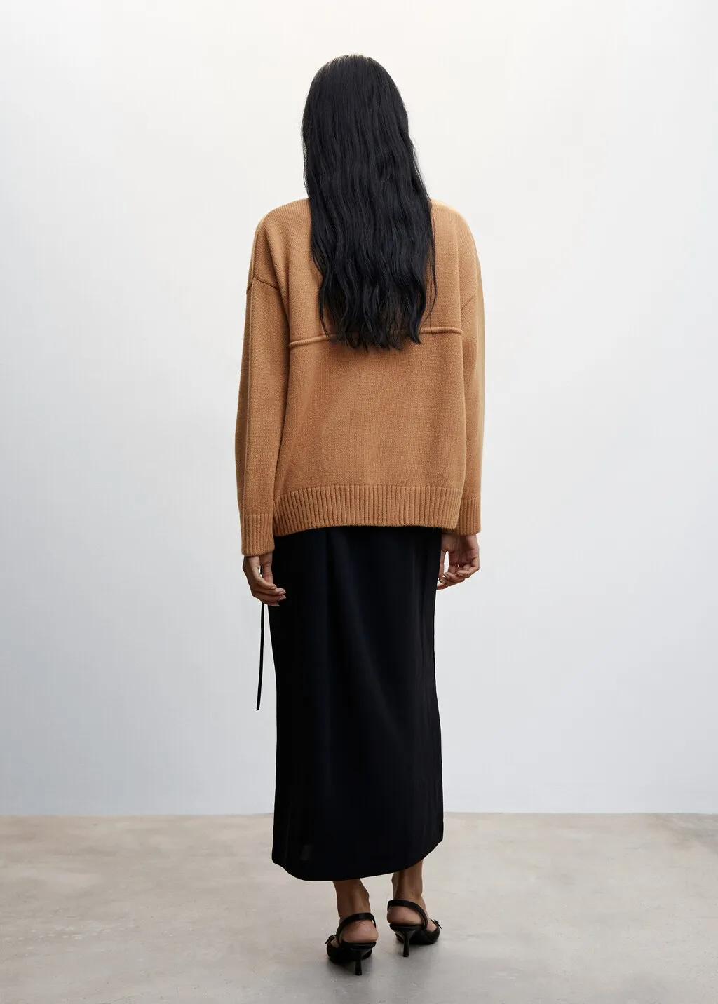 Cardigan maglia tasche