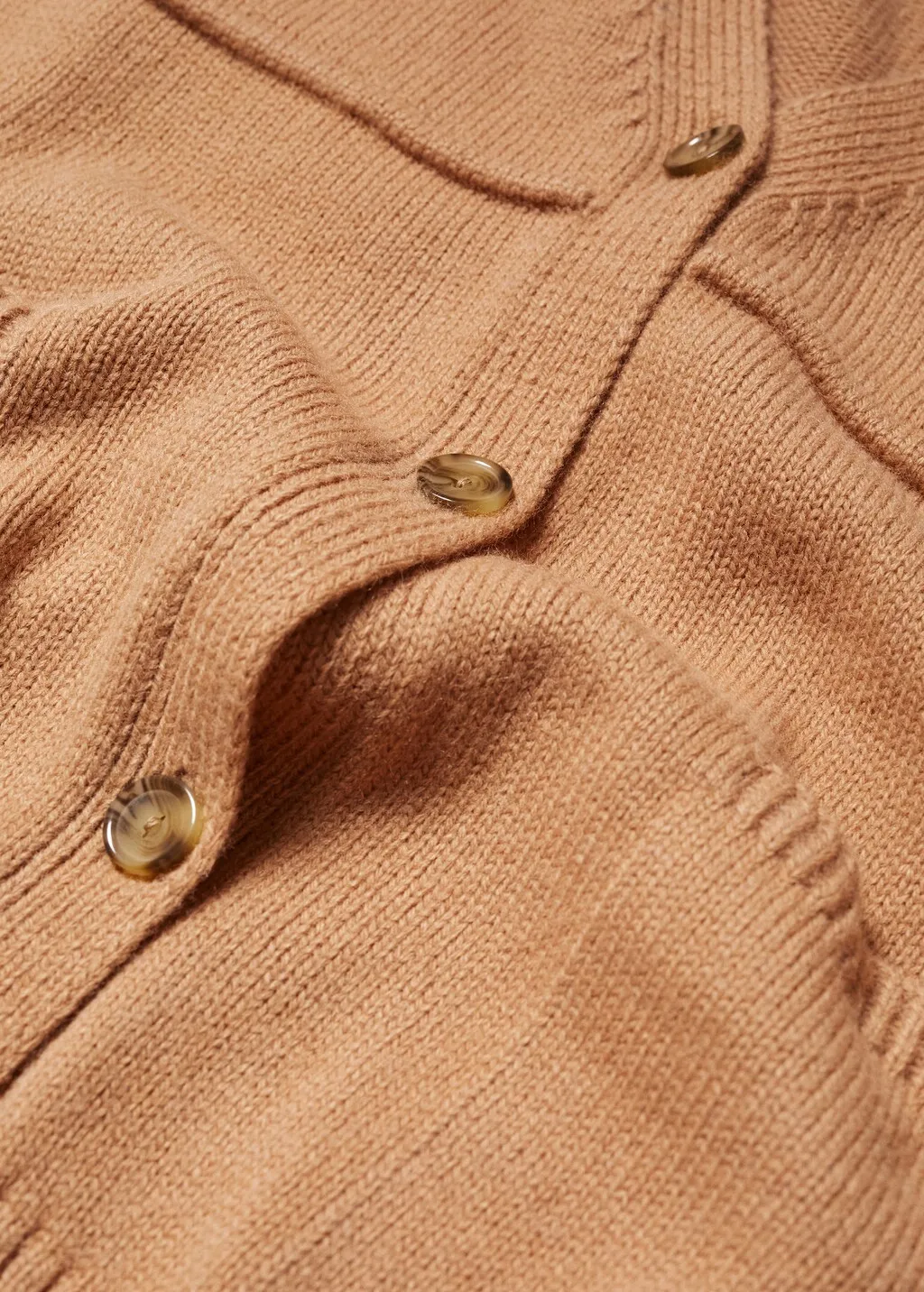 Cardigan maglia tasche
