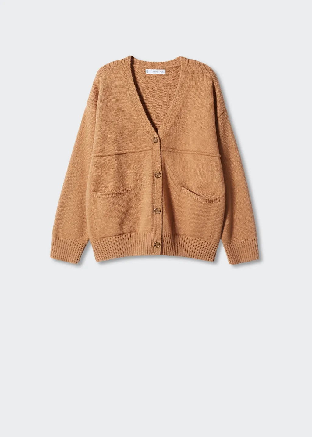 Cardigan maglia tasche