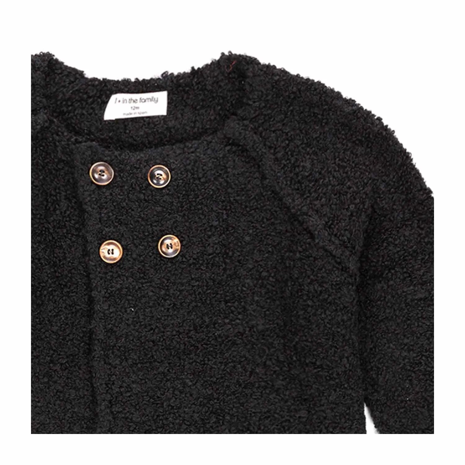Cardigan Nero Bimba