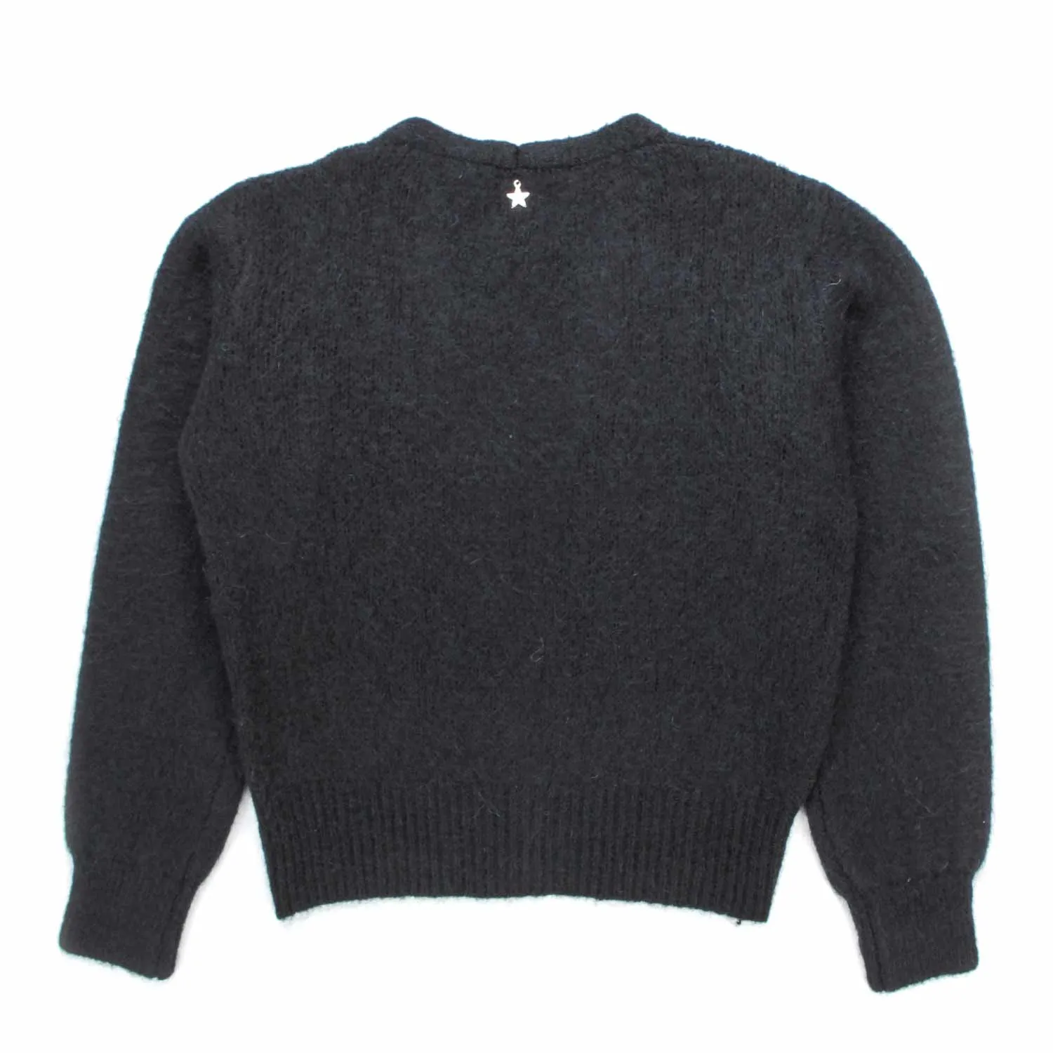Cardigan Nero Lana Teenager