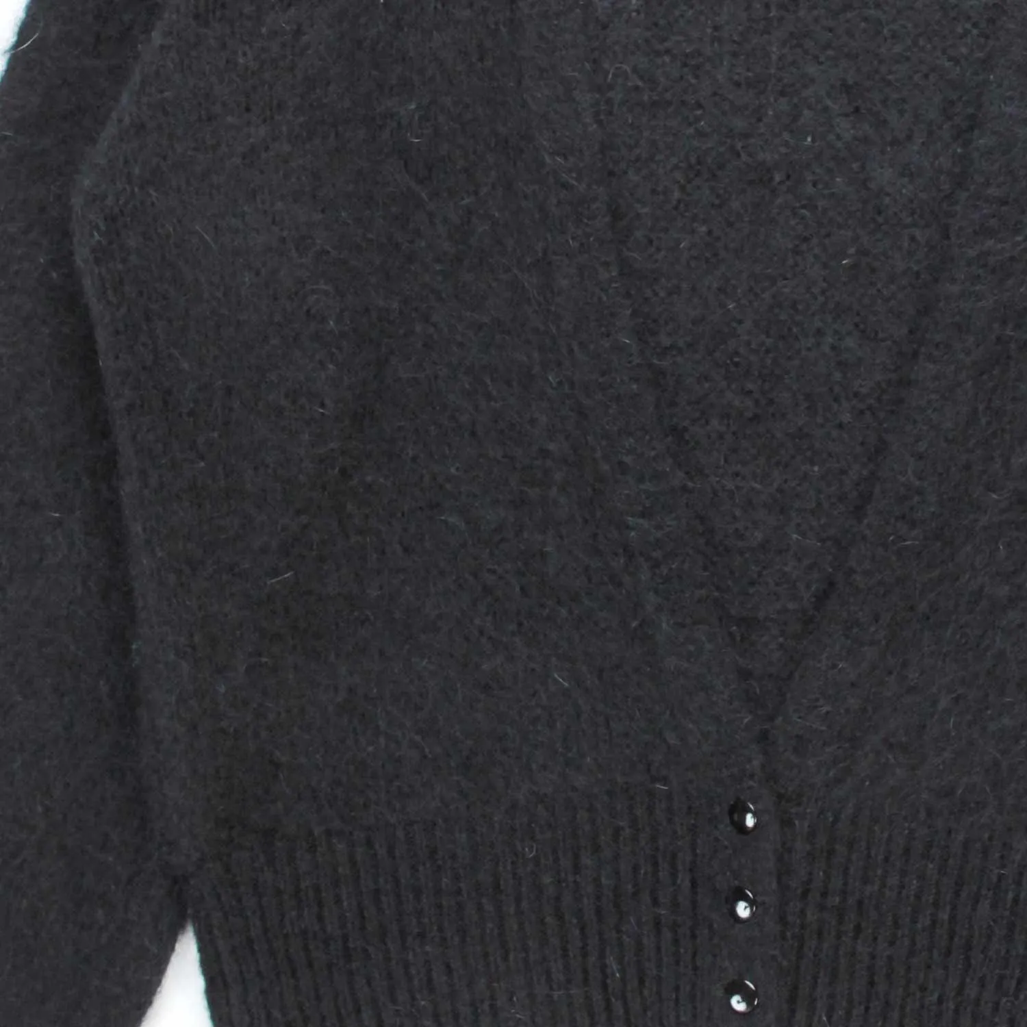 Cardigan Nero Lana Teenager