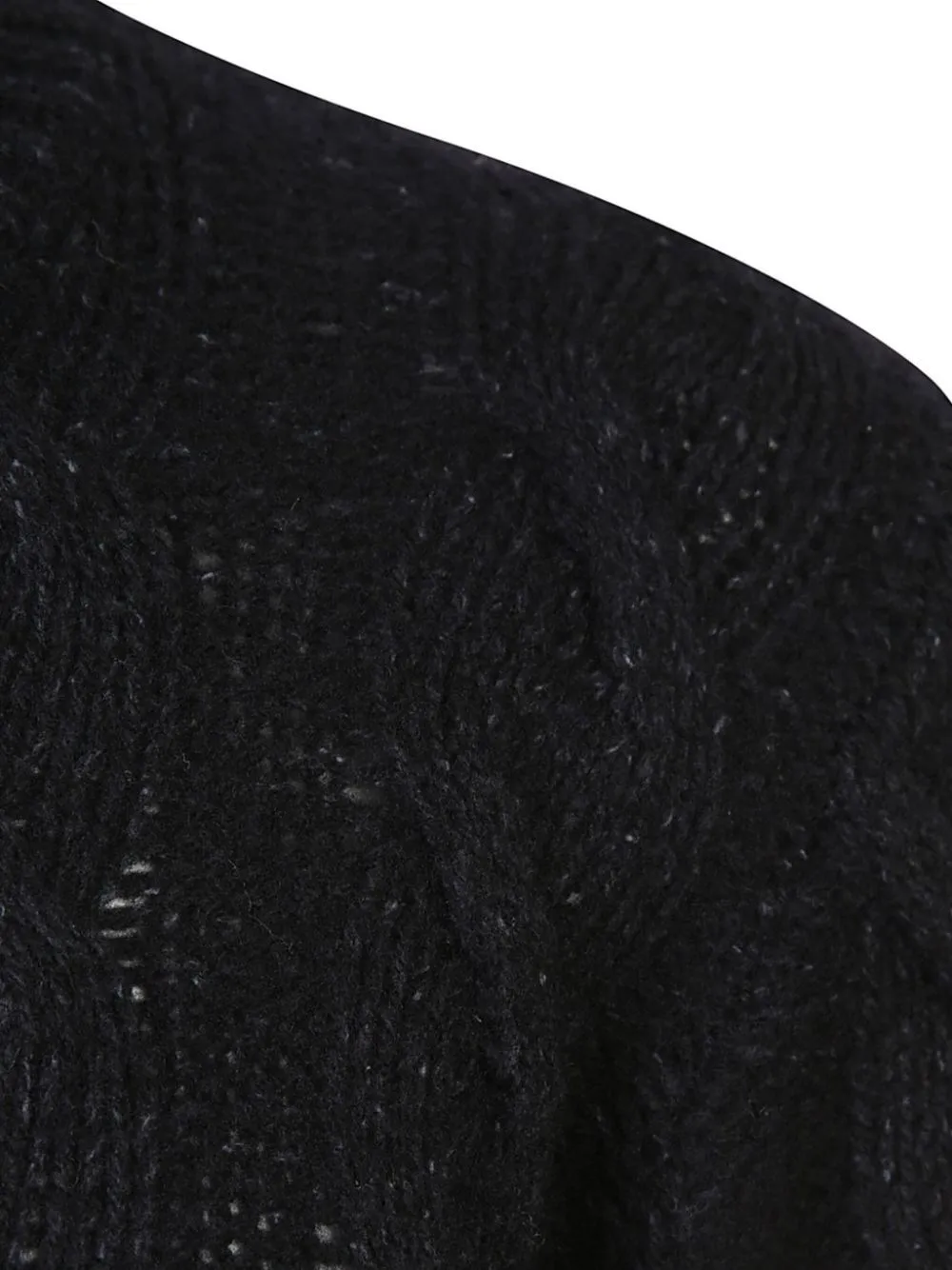 Cenere GB -Dolcevita a trecce vanisè finezza 3 colore nero